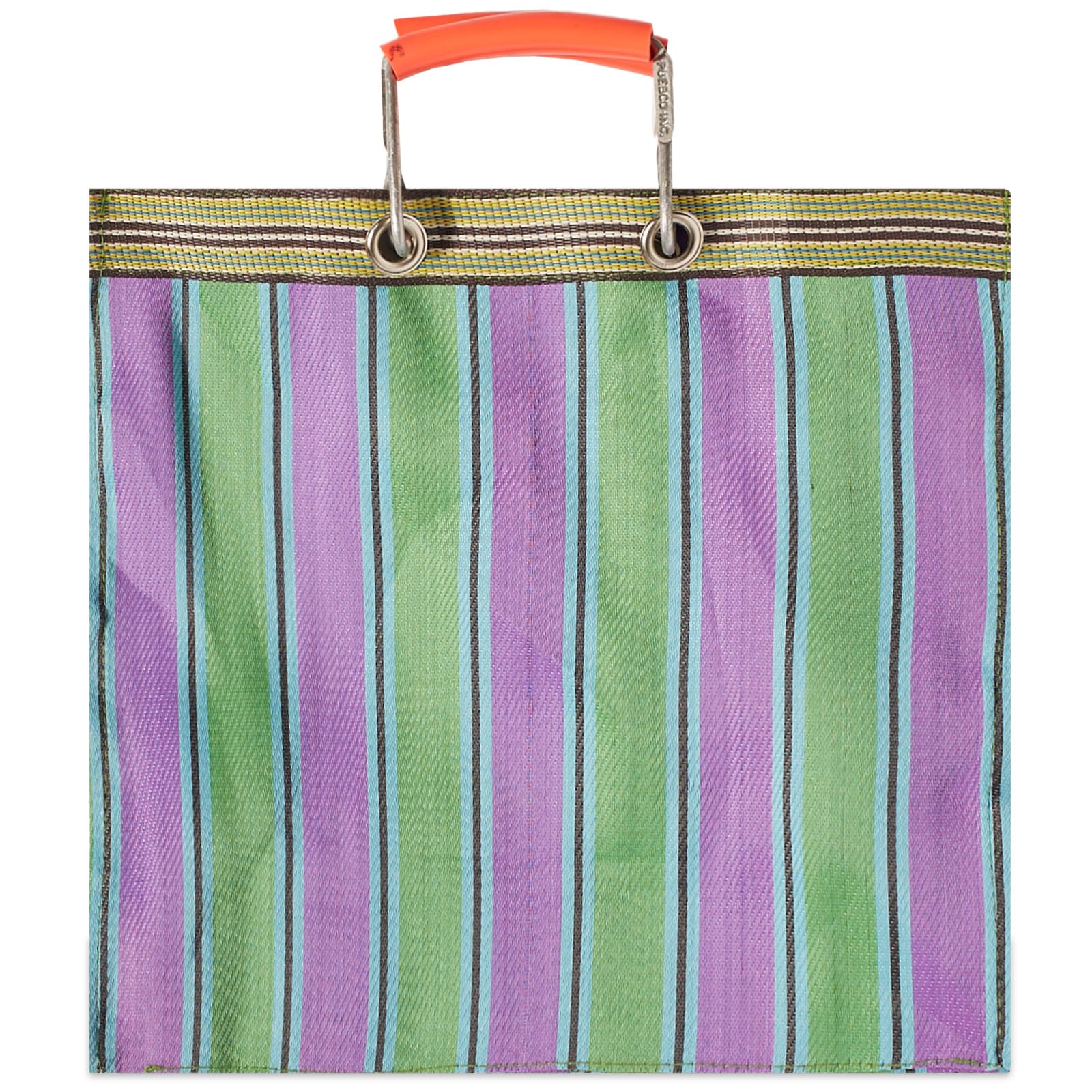 Puebco Recycled Plastic Square Bag Green/Purple