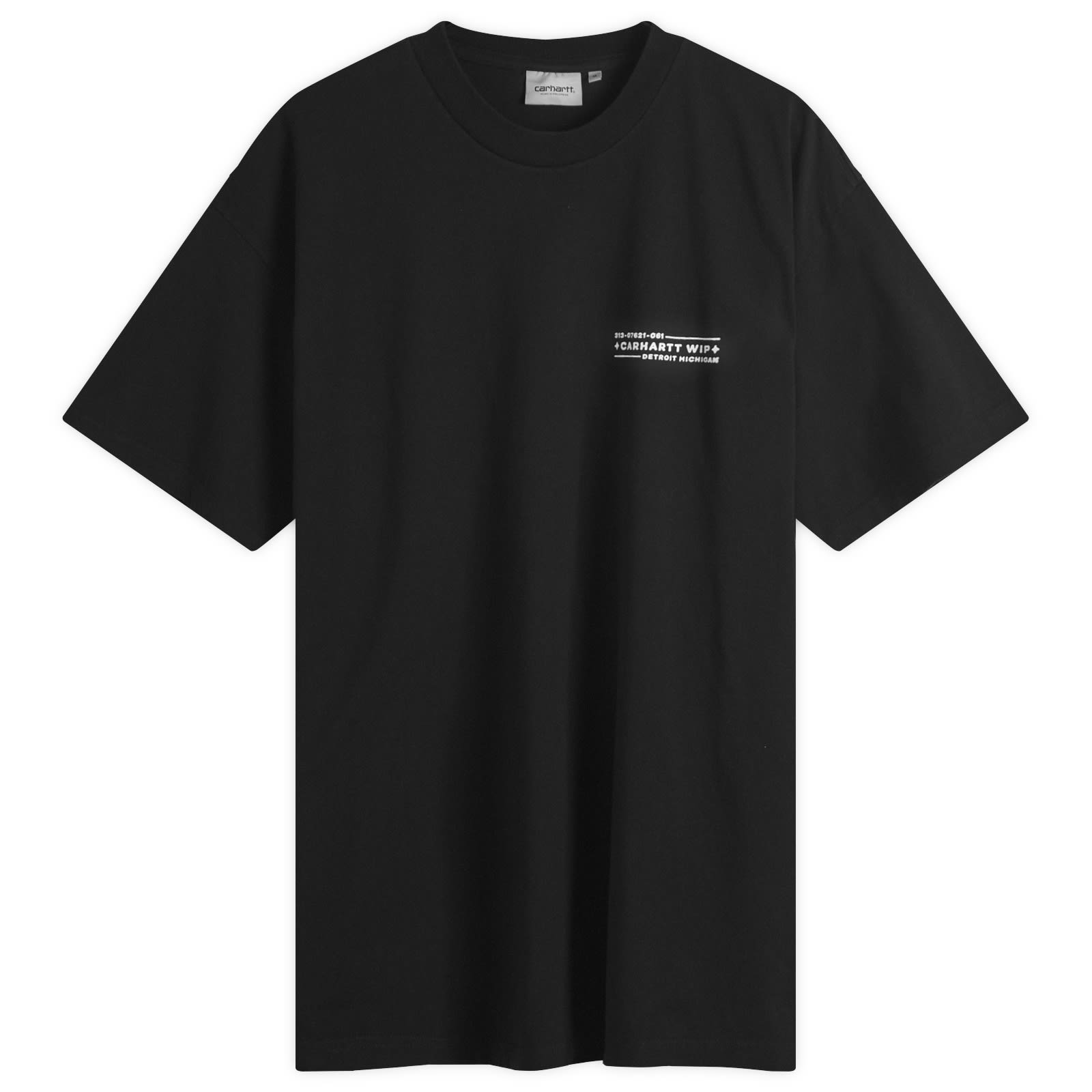 Carhartt WIP Stamp T-Shirt Black & White | END. (CA)