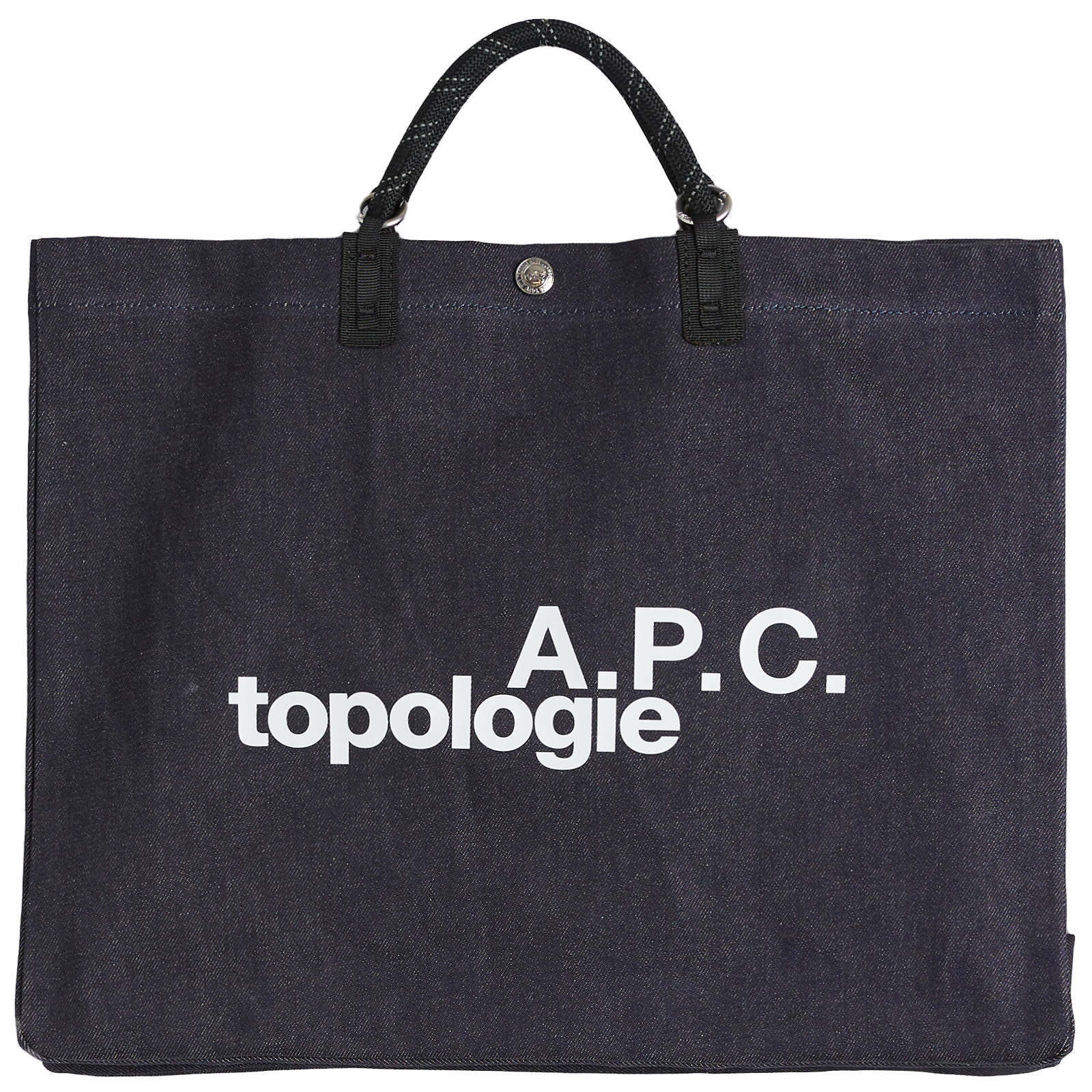 A.P.C. x Topologie Shopping Tote Indigo & Black | END. (AR)