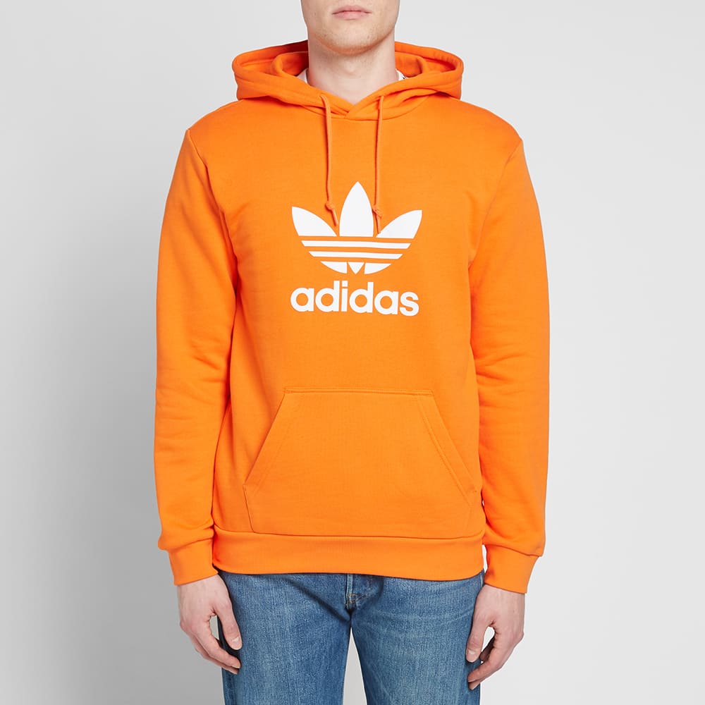 Orange adidas originals hoodie clearance