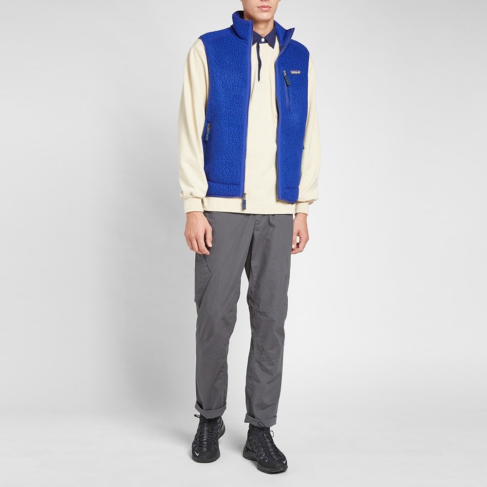 patagonia retro pile blue