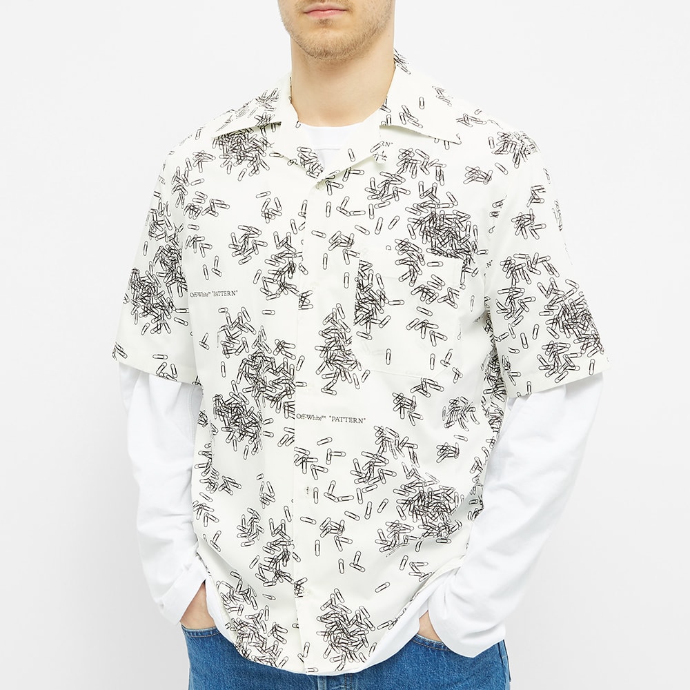 Off white paperclip shirt Clearance