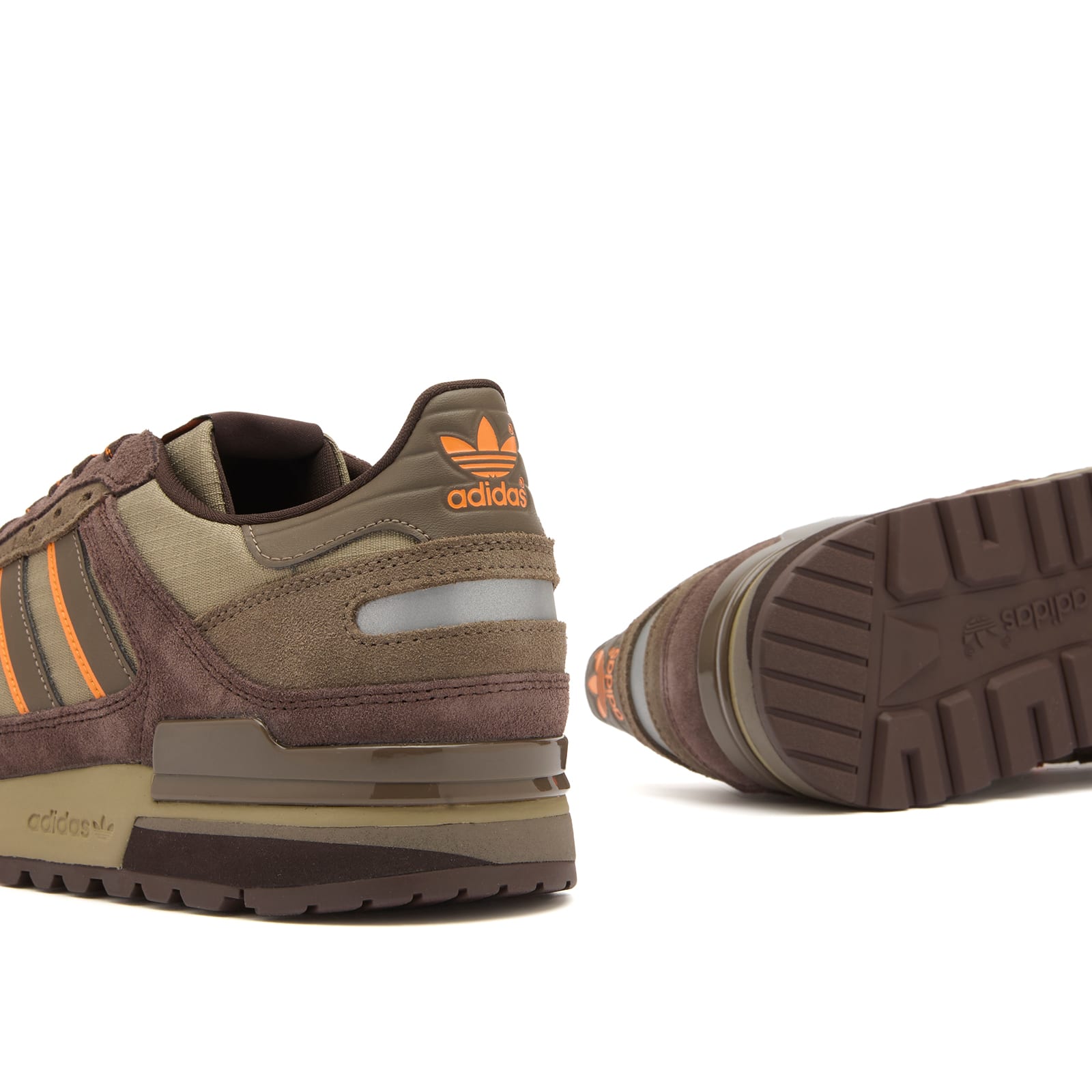 Adidas Men's Zx 600 Sneaker Dark Brown/Orbit Green/Cargo Brown