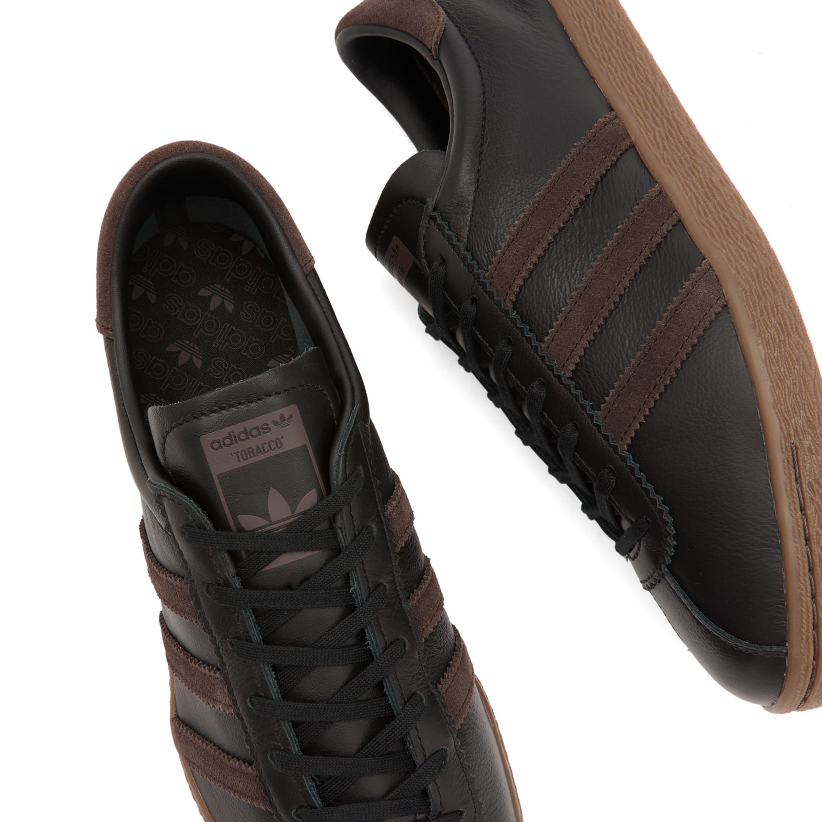 Adidas Men's Tobacco Sneaker Core Black/Dark Brown/Gum5 | JS1364
