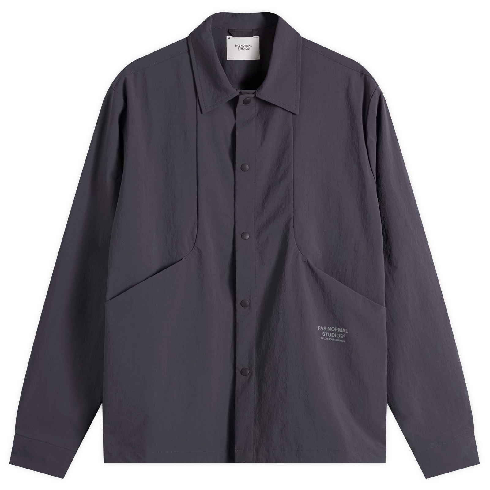 Pas Normal Studios Men’s Off-Race Tech Overshirt Steel