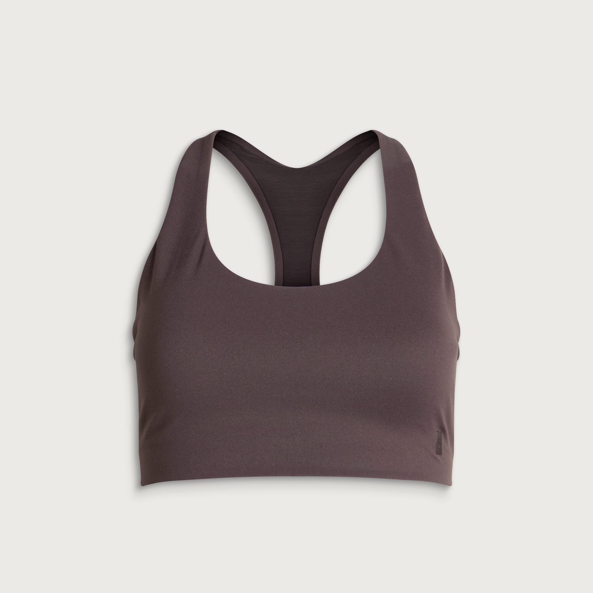 ON Women's Studio Bra Fka in Espresso, Size X-Small 