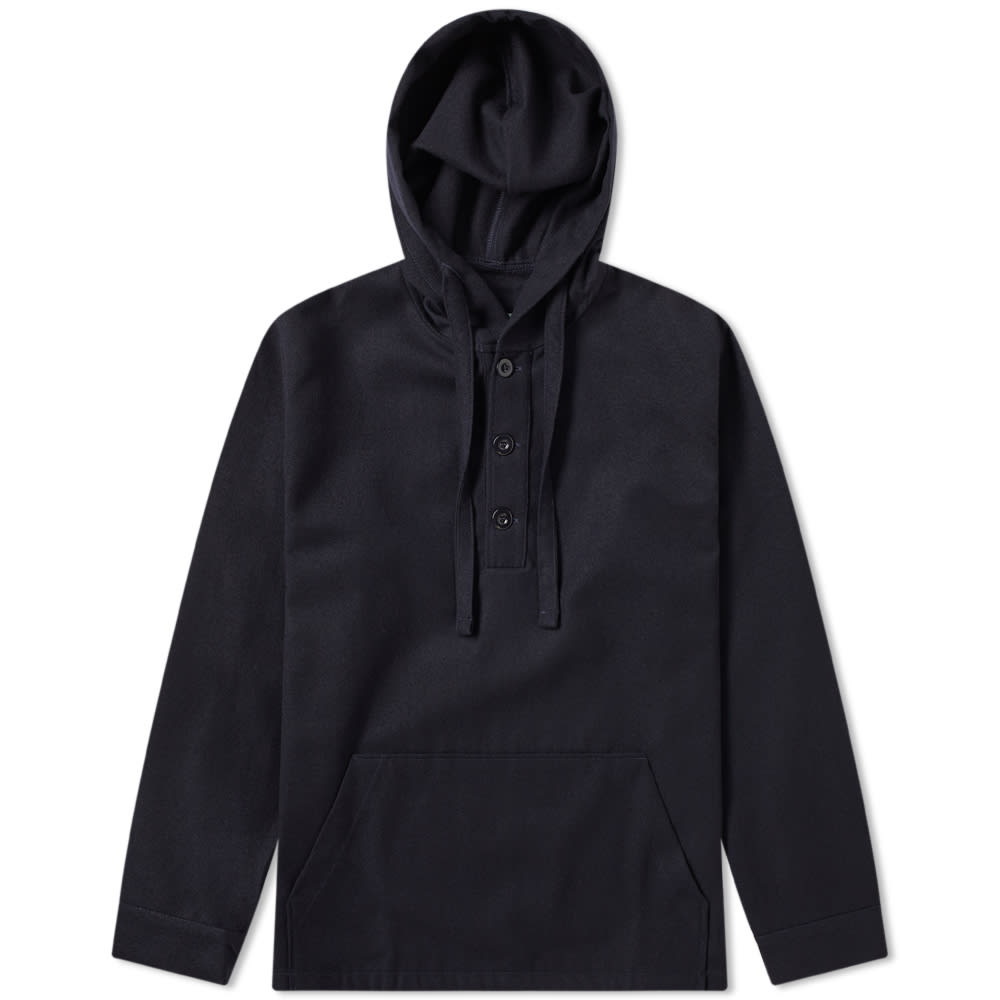 Arpenteur Toast Wool Popover Jacket Navy | END.