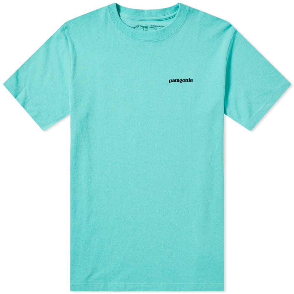 Patagonia P-6 Logo Responsibili-Tee Vjosa Green | END. (UK)