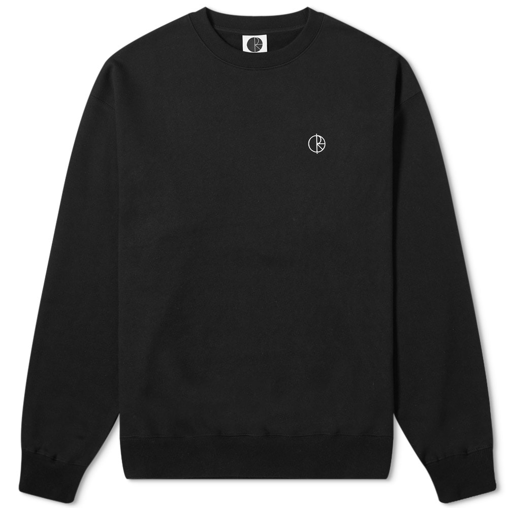Join the Polar Skate Co. team in this effortlessly cool crew sweat. Minimally styled in black, the fleece-lined pullover will keep you cosy and warm – perfect for those outdoor skates. Comfortably shaped with ribbed trims to the outer, enjoy a snug fit with every wear. 
 
100% Cotton 
Fleeceback Jersey 
Embroidered Branding 
Ribbed Trims 
Made in Portugal