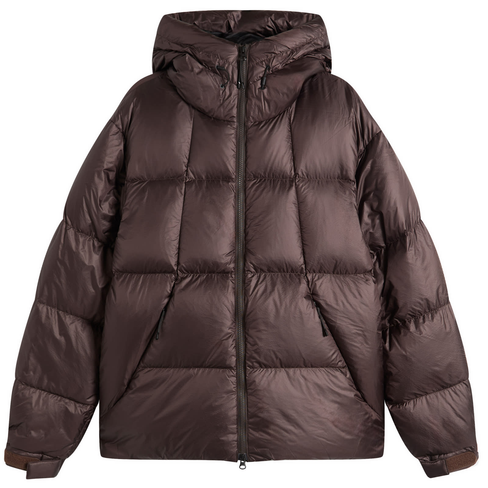 Goldwin Men’s PERTEX QUANTUM Down Parka Deep Brown
