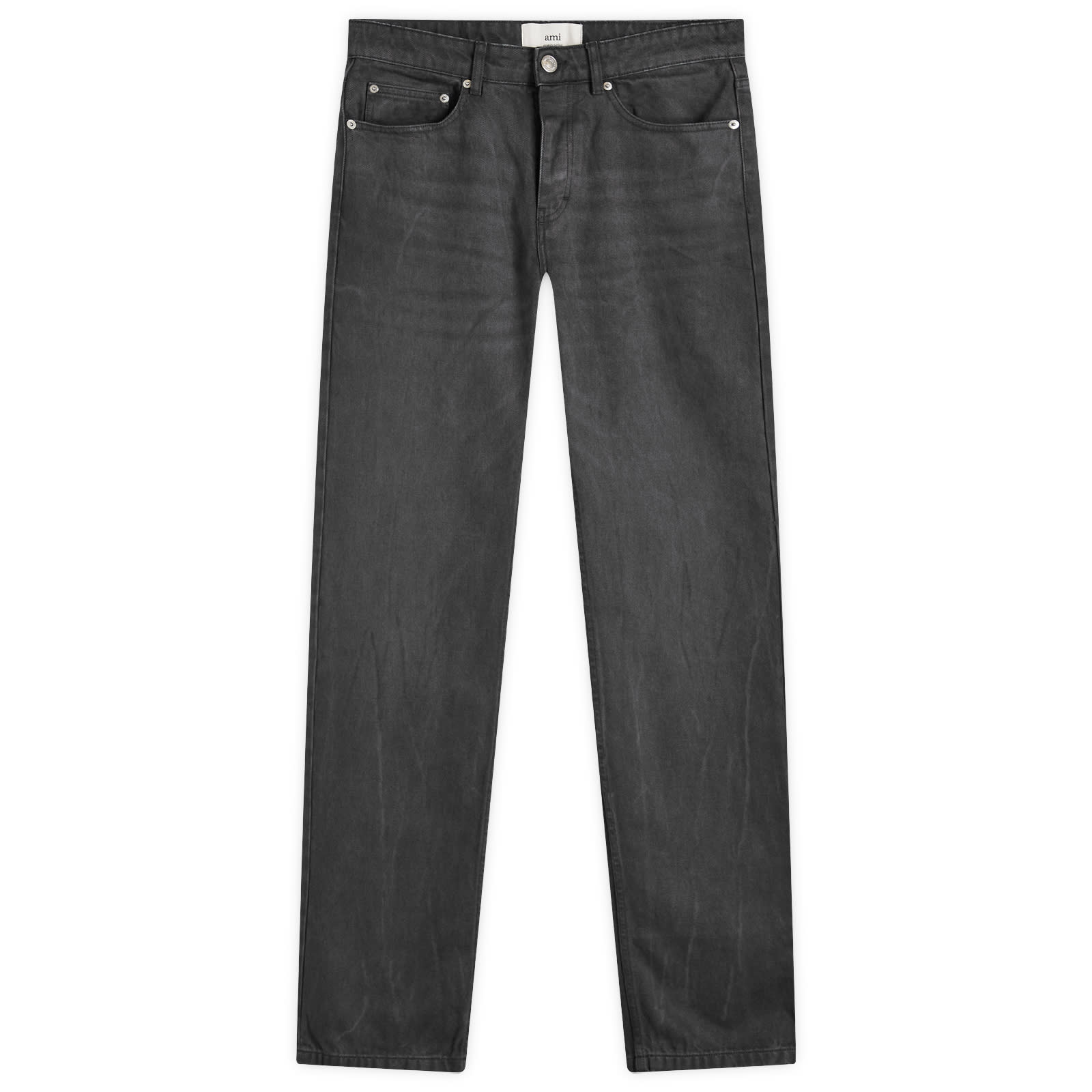 AMI｜JEANS (FTR031 CO0037 001) AMI Paris Classic Fit Jeans Mid-Washed Black | Cultizm