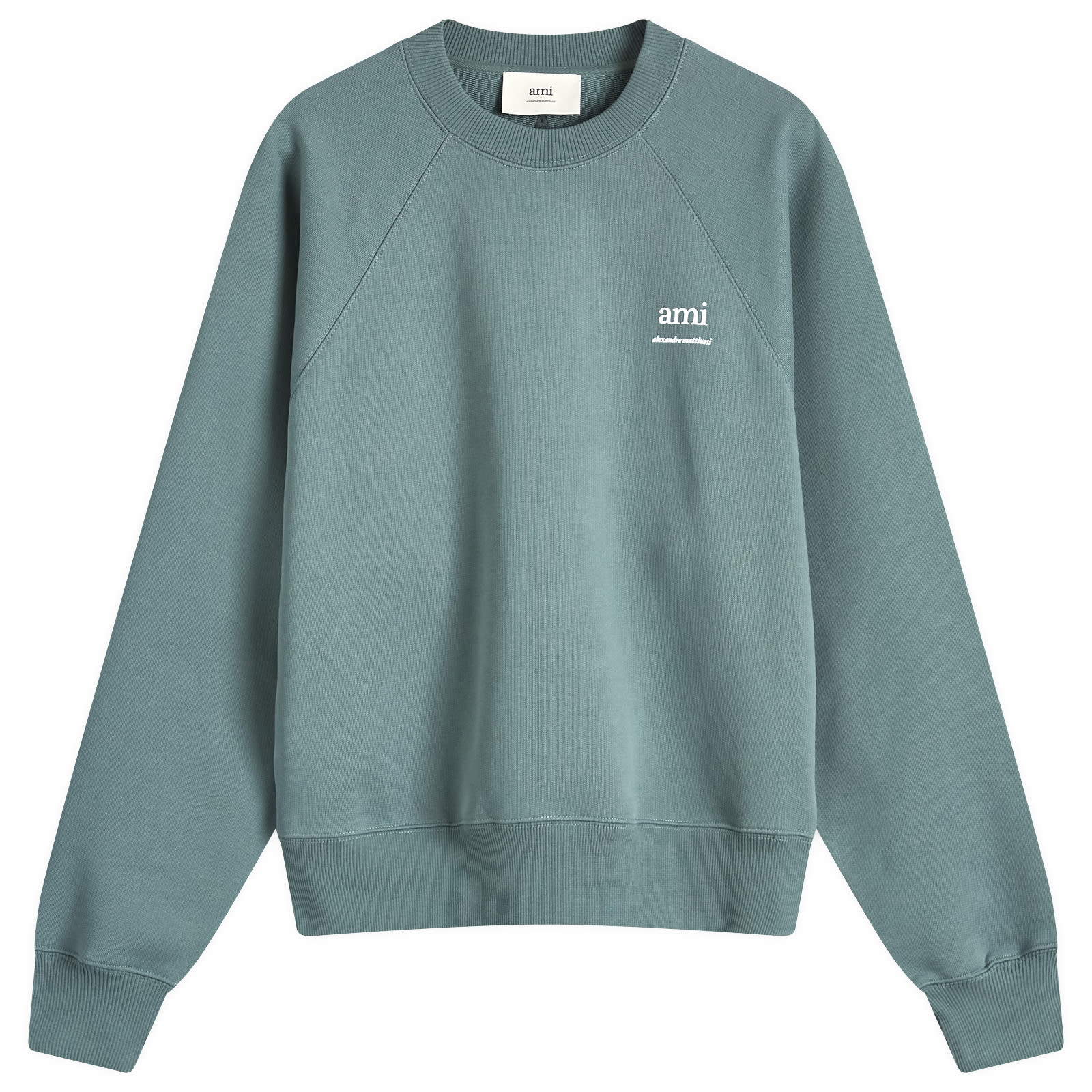 AMI｜CREWNECKS (USW024 747 0951) AMI Paris SWEATSHIRT AMI AM Grey | BSTN Store