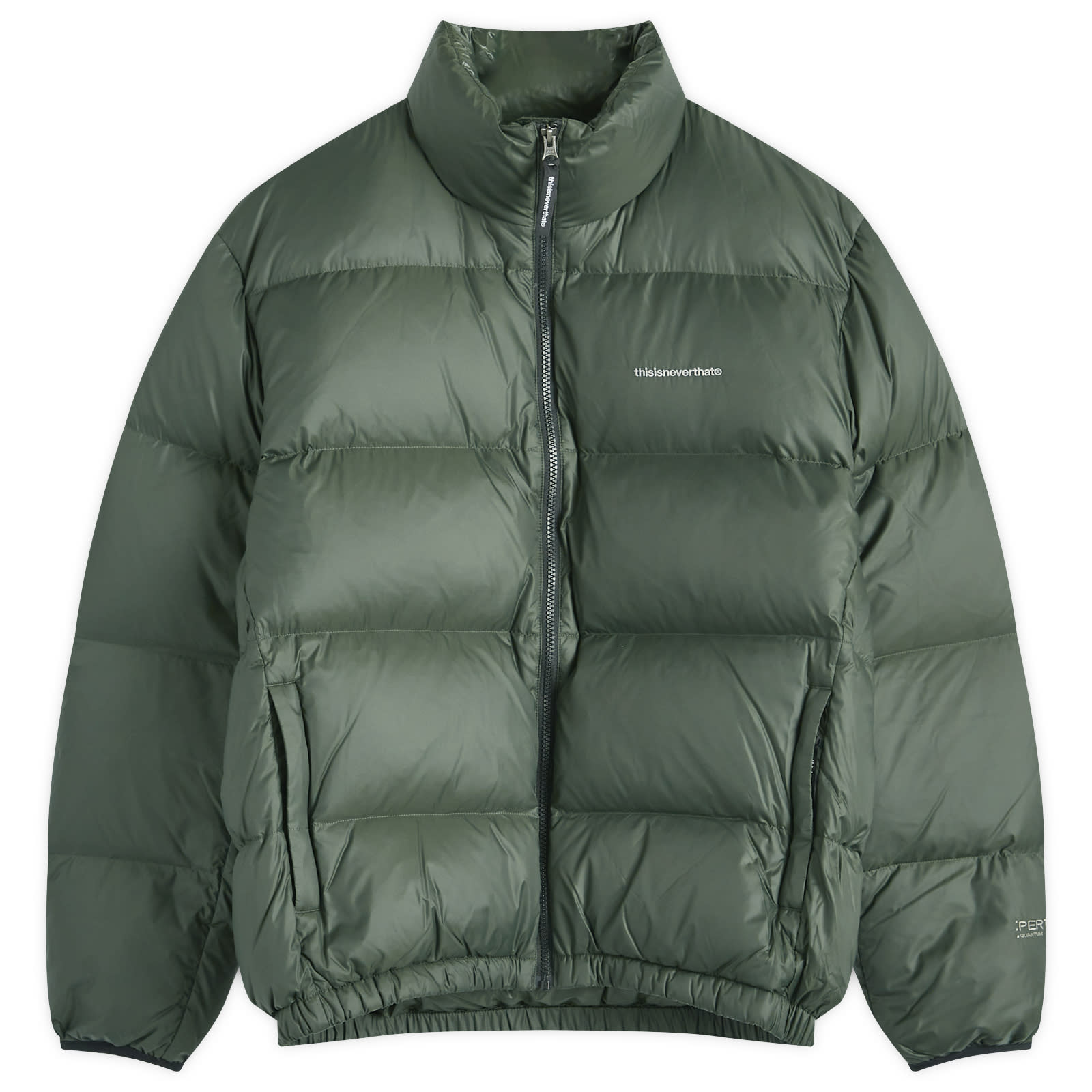 Thisisneverthat Washed Down Puffer Jacket, Blue - Curated