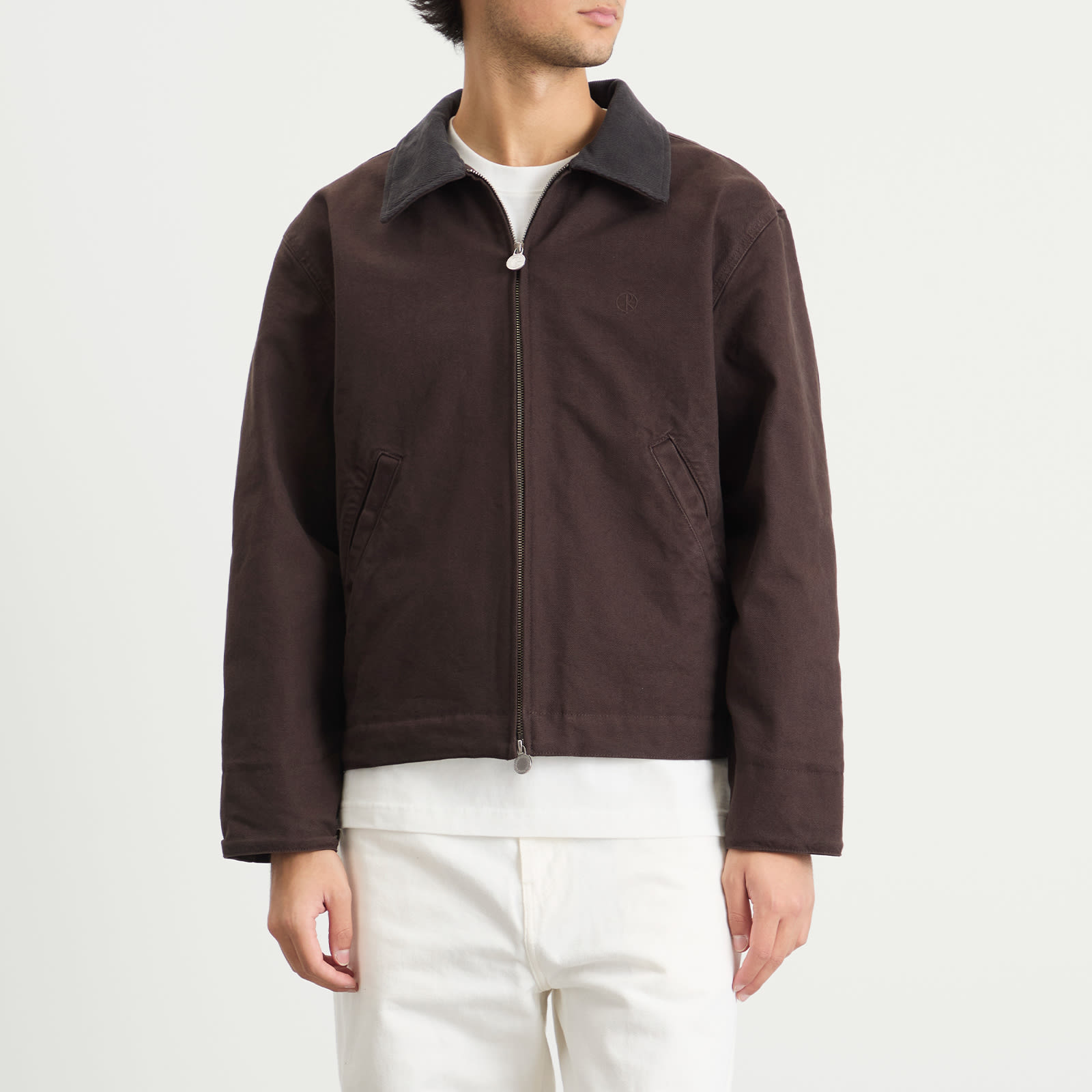 Polar Skate Co. Men's Quilt Lined Cliff Jacket Chocolate | PSC-F25