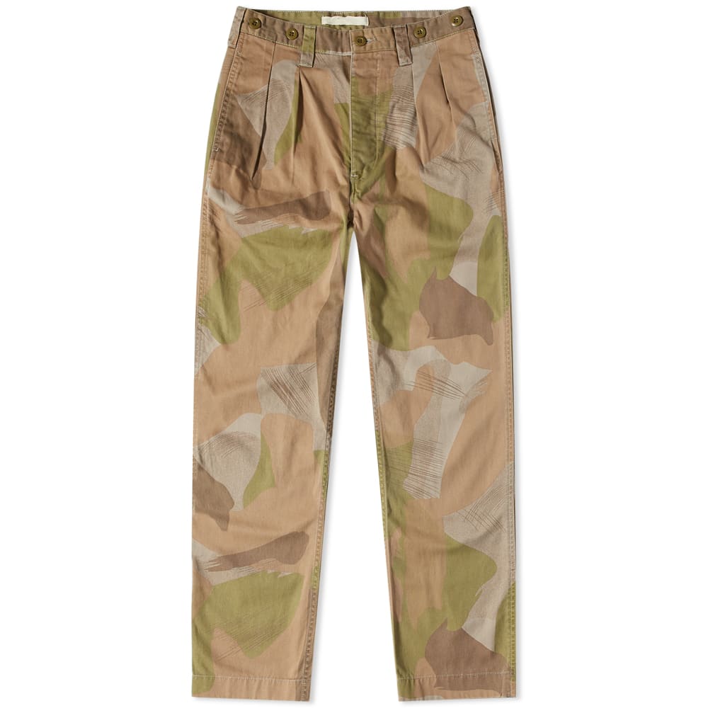 Nigel Cabourn Pleated Chino Army Camo 