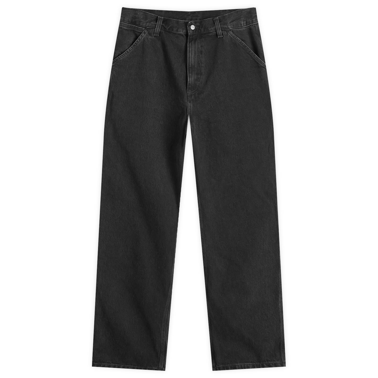 Carhartt WIP Denim Single Knee Pant Black Stone Washed | END. (GB)