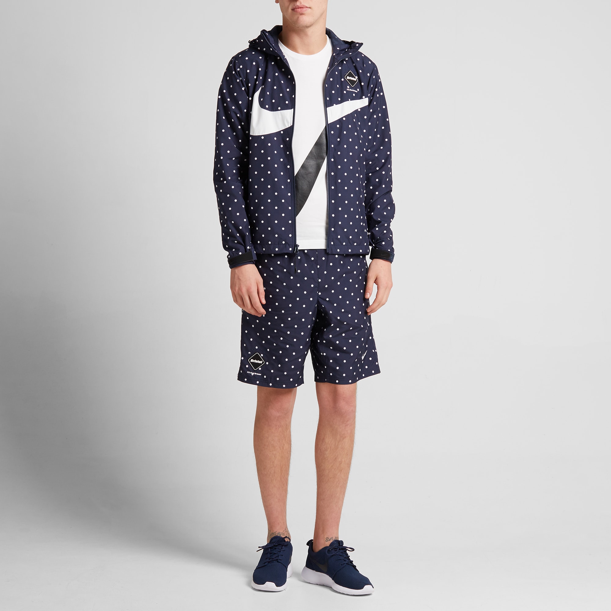 ャケット F.C.R.B.x NIKE POLKA DOT PRACTICE JACKET RpsIc