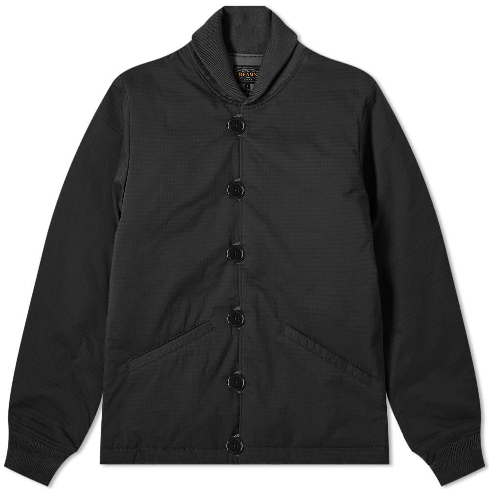 Beams Plus Ripstop M43 Jacket Black | END. (US)