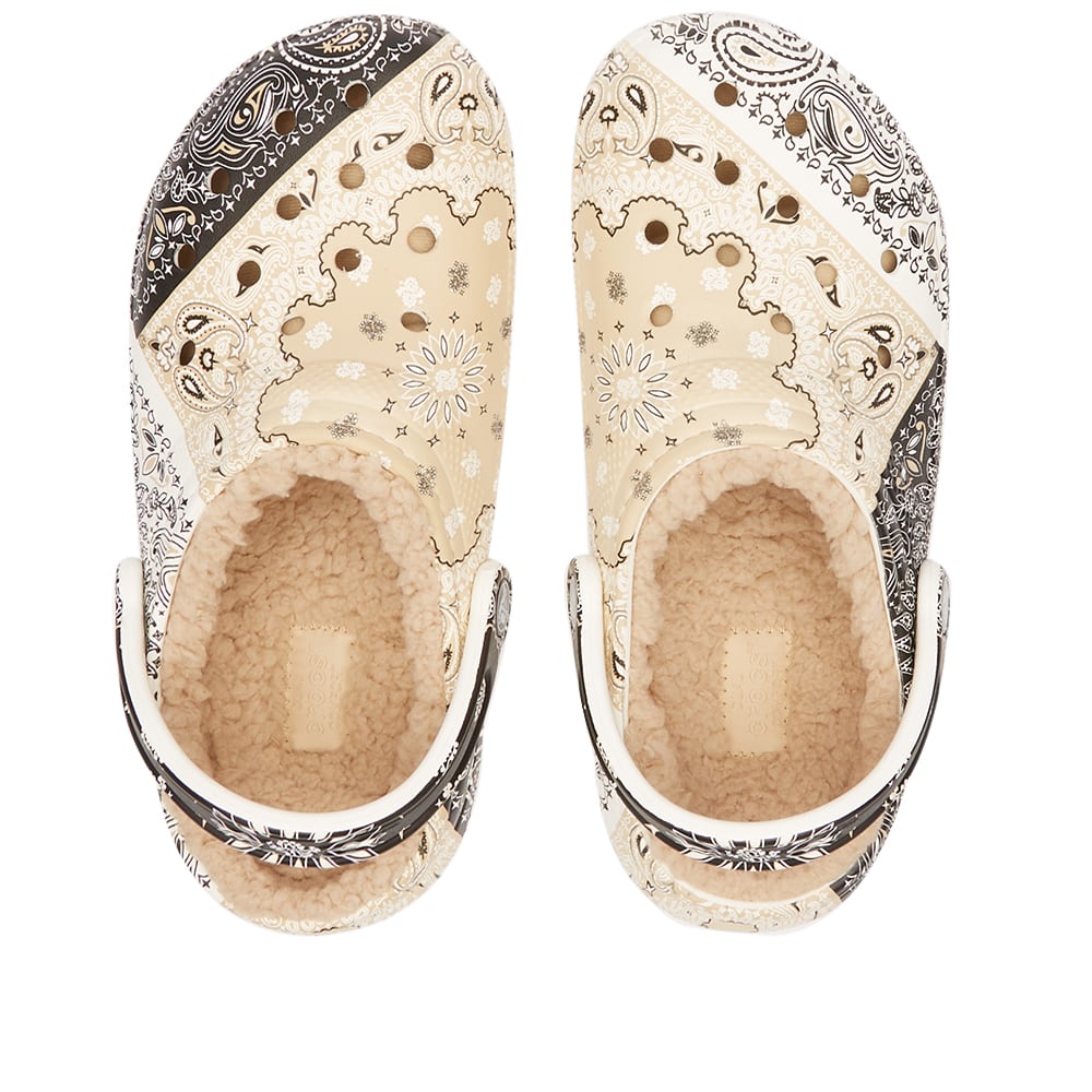 Crocs Classic Lined Bandana Clog Chai & Multi END. (TW)