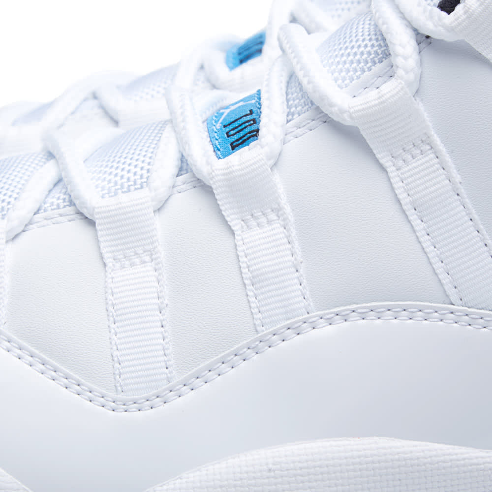jordan xi white blue