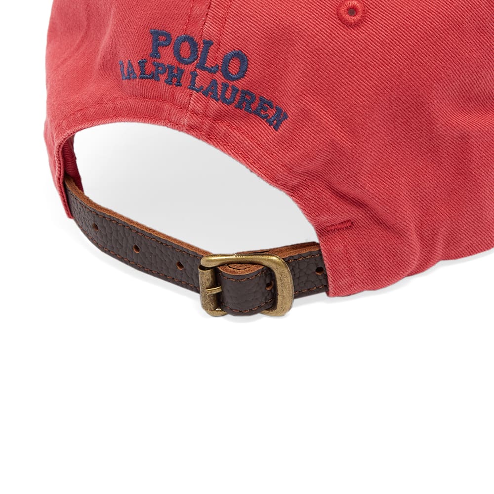 red polo hat