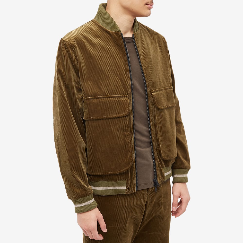 Oliver Spencer Langar Cord Bomber Jacket Moss Green END. (Europe)