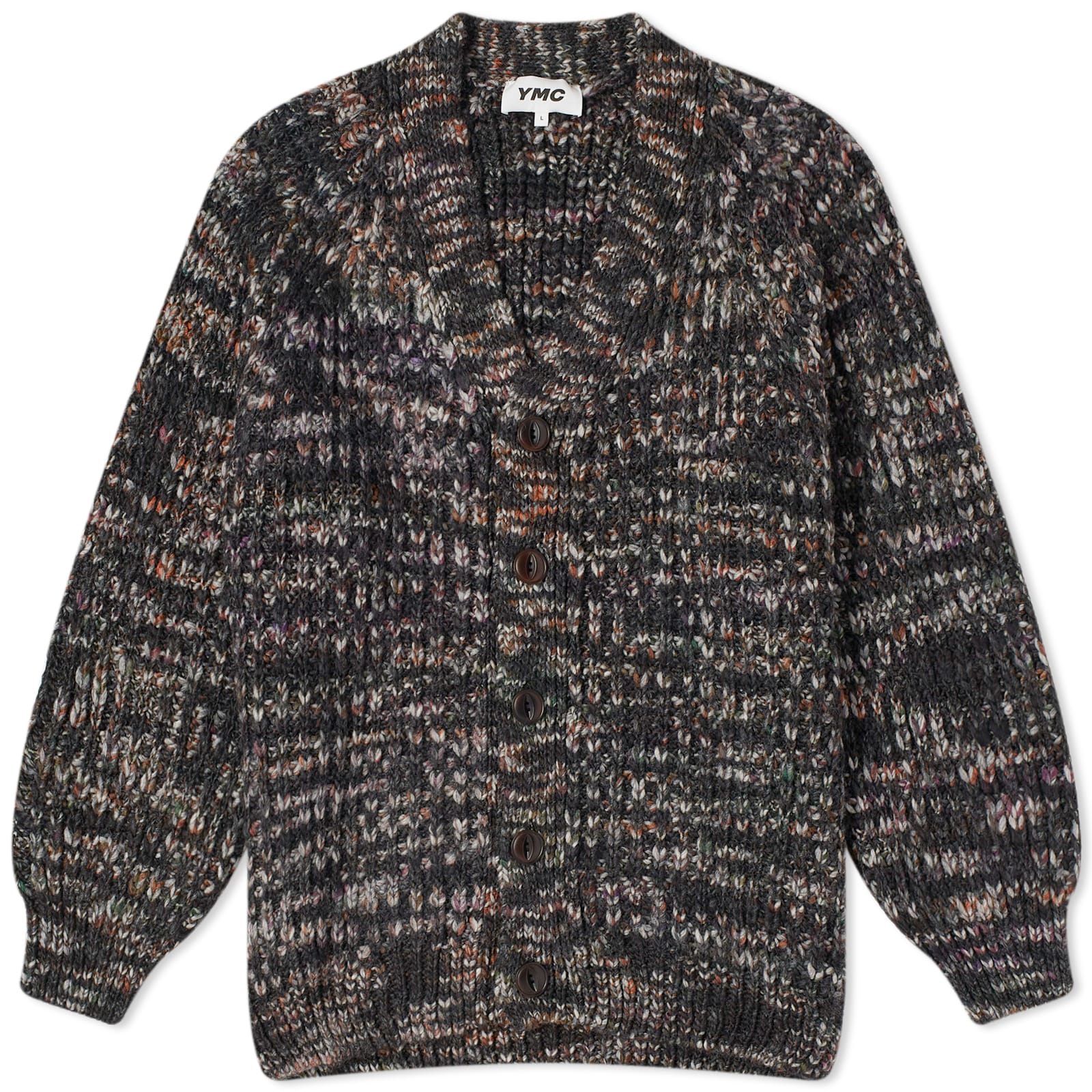 YMC Kurt Cardigan Black Multi END.