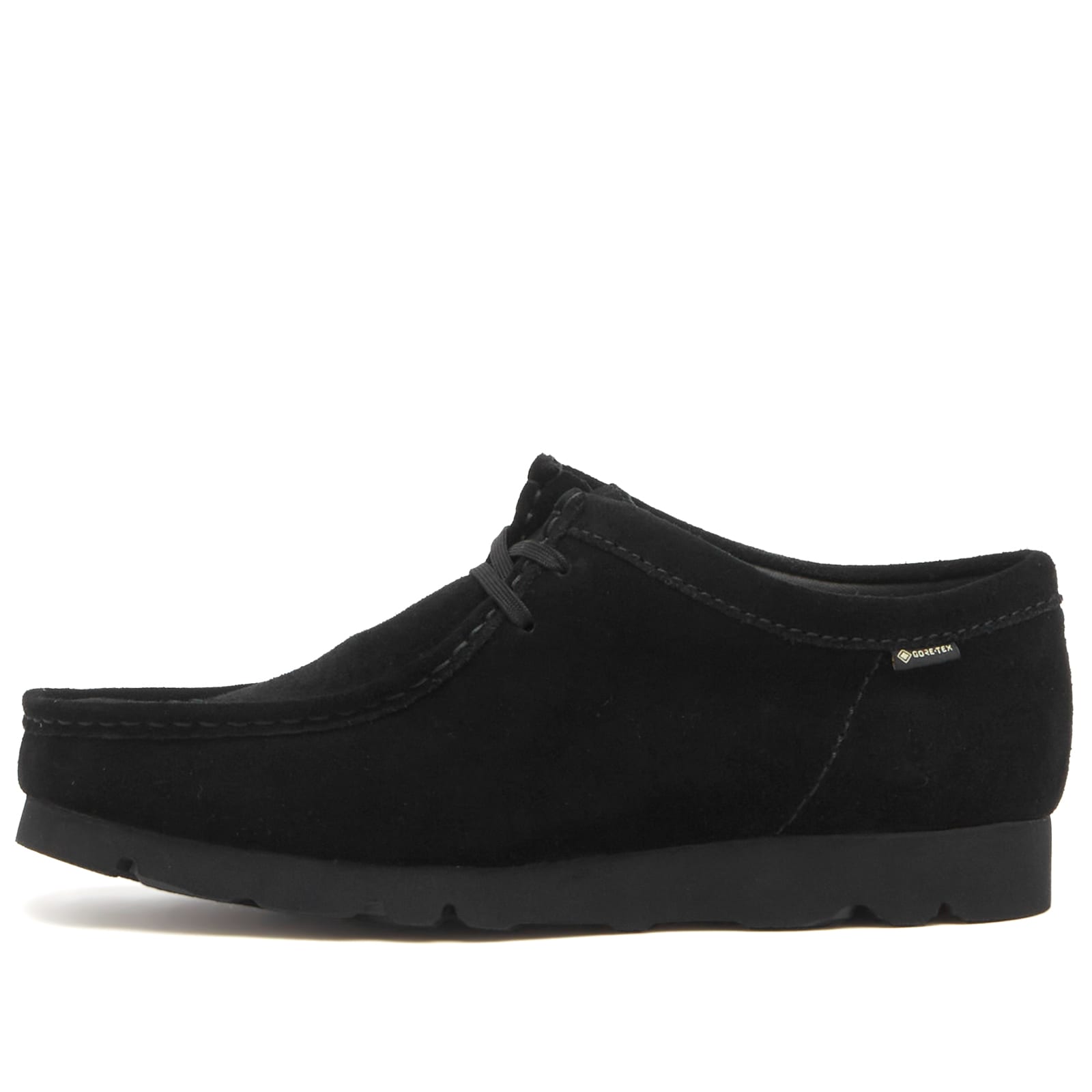 靴 Clarks W's Wallabee GTX Black Sde Clarks Wallabee GTX Black Suede | Black