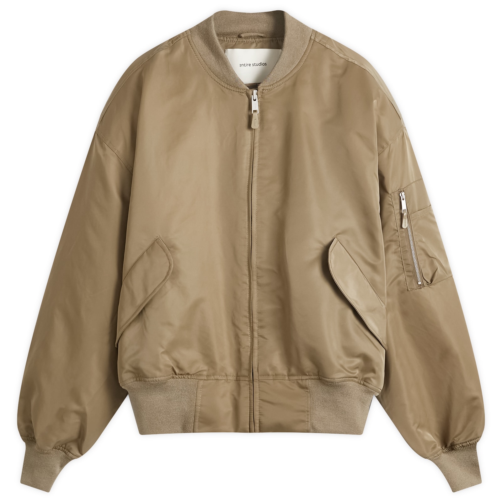 Entire Studios Men's A-4 Bomber Jacket Iron - Curated Menswear