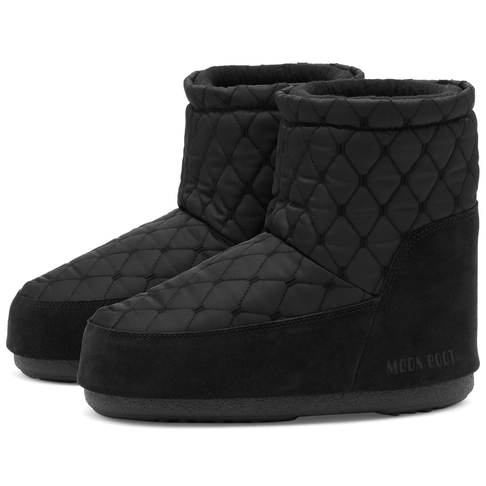 Moon Boot Icon Low Quilted Boots Black END.