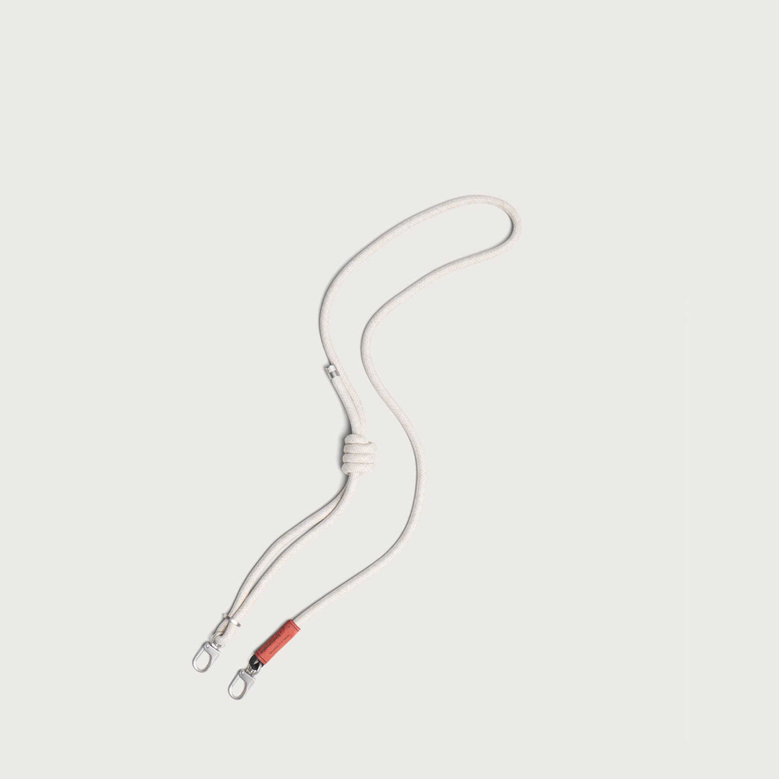 Topologie — Topologie 8.0mm Rope Strap in Beige Melange