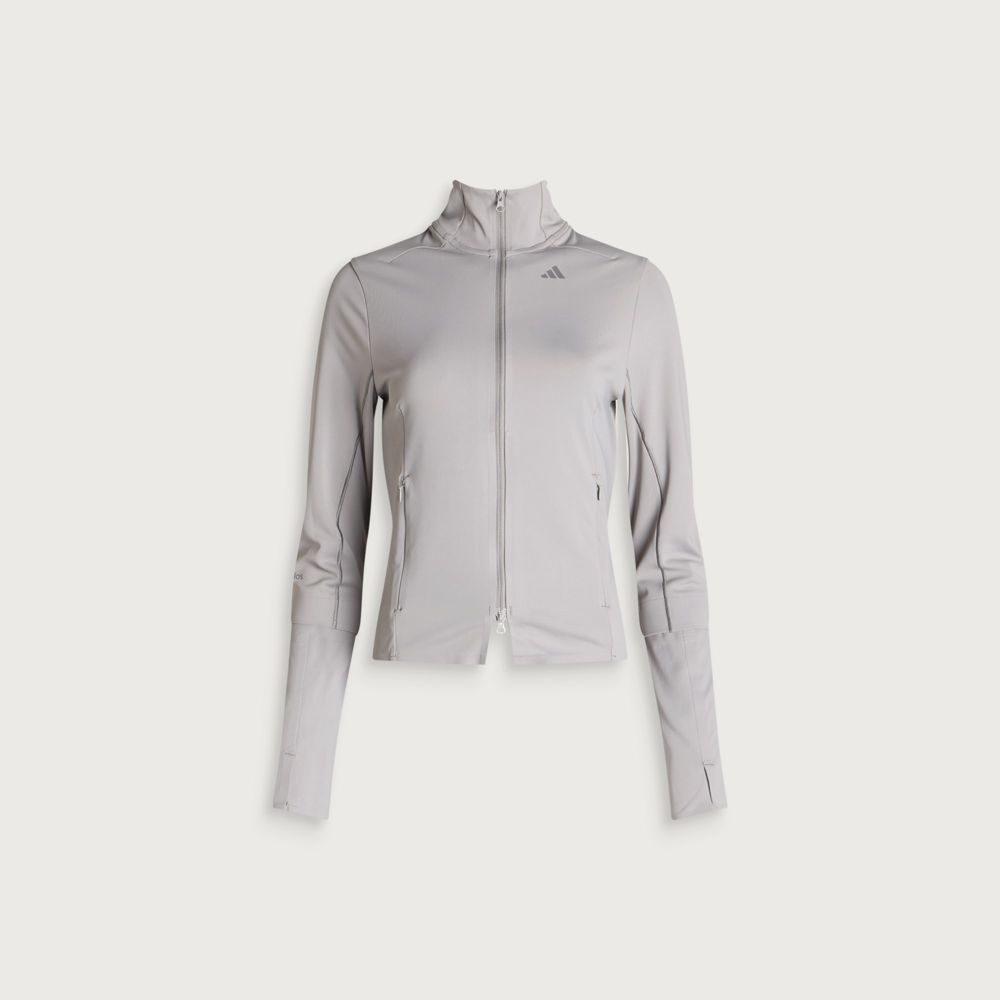 Adidas Women's x Entire Studios Training Midlayer Top Dove Grey