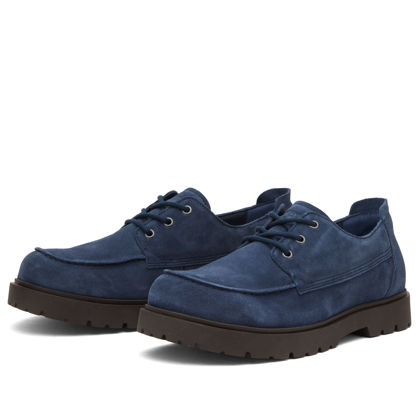 Birkenstock Scarpe stringate Highwood Lace Low in suede blu navy — foto 2