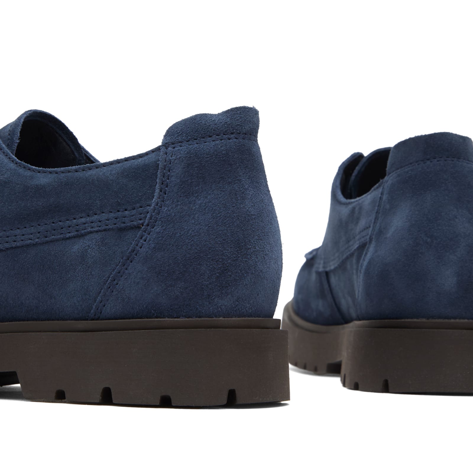 Birkenstock Scarpe stringate Highwood Lace Low in suede blu navy — foto 4