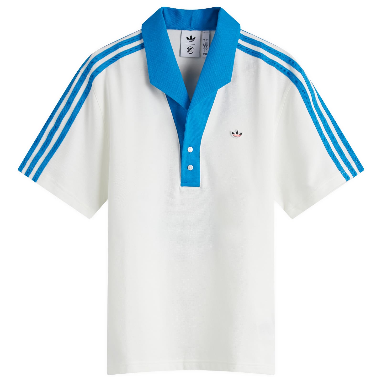 Adidas x Clot Short Sleeved Polo Core White | END. (US)