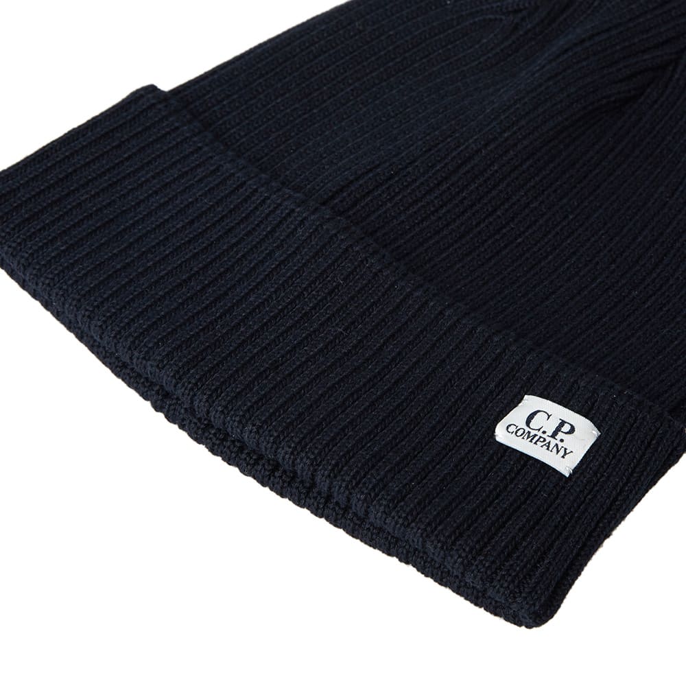 cp company beanie navy