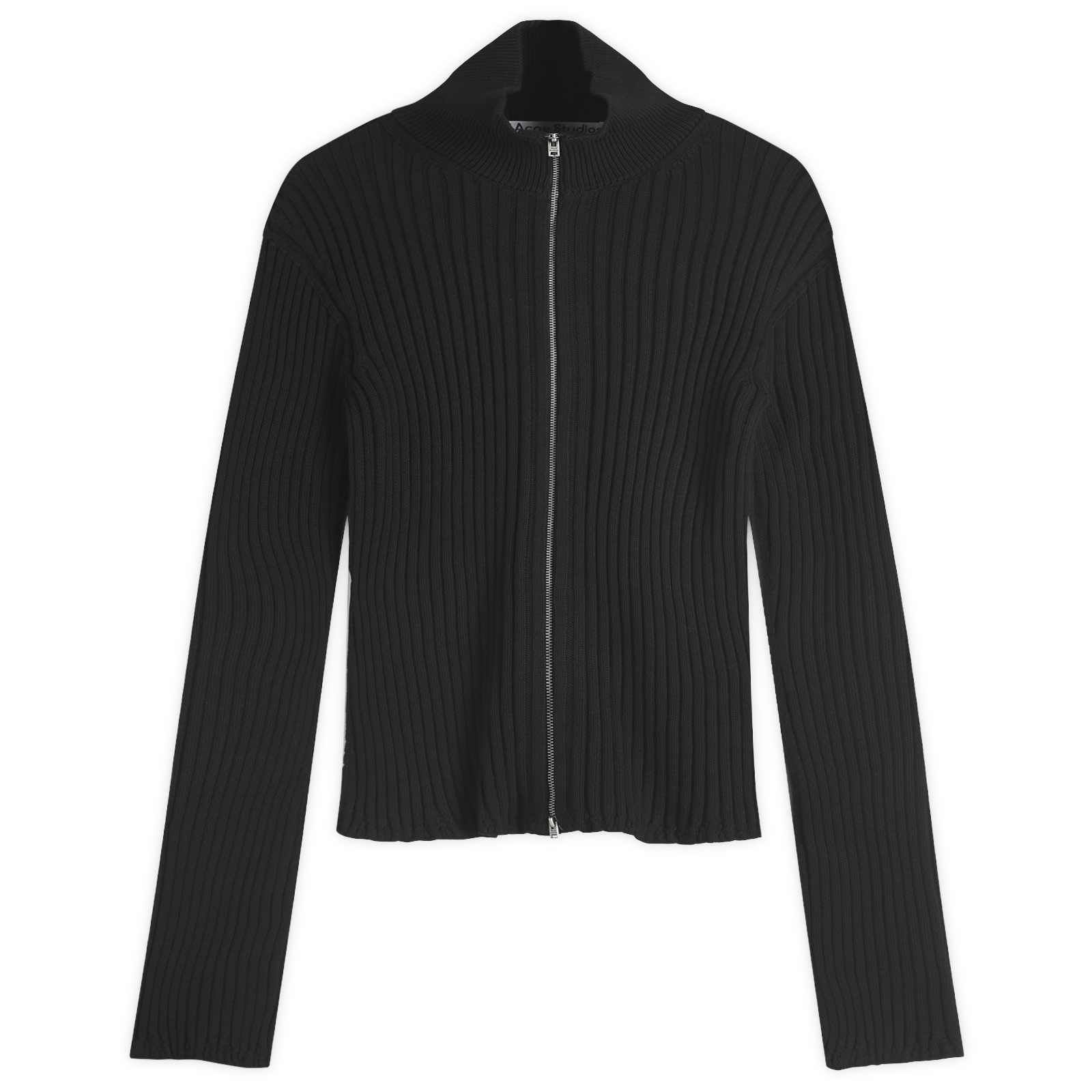 Acne Studios Men's Black Koton Cotton Core Zip Through