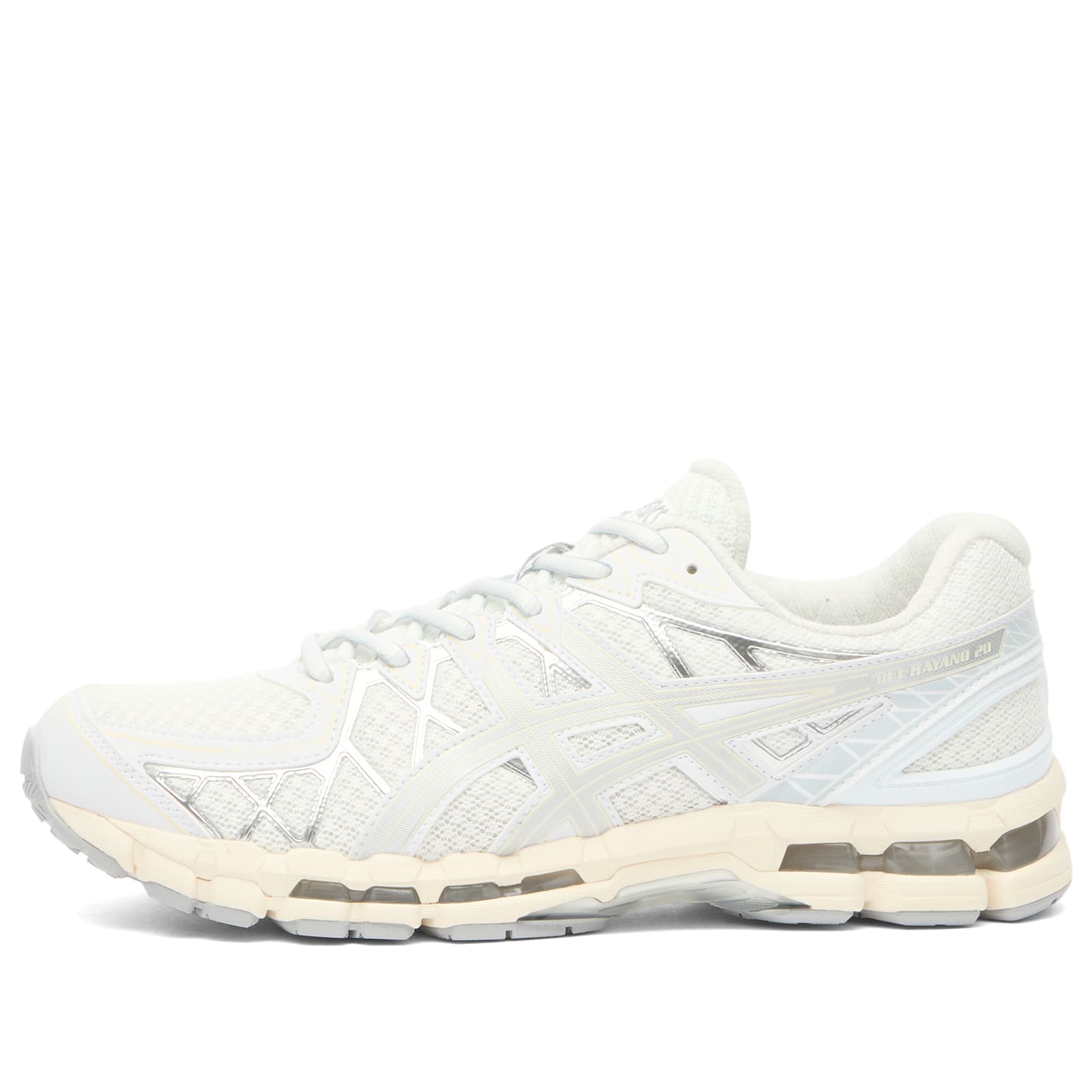 Asics Unisex White/Pure Silver Gel-Kayano 20