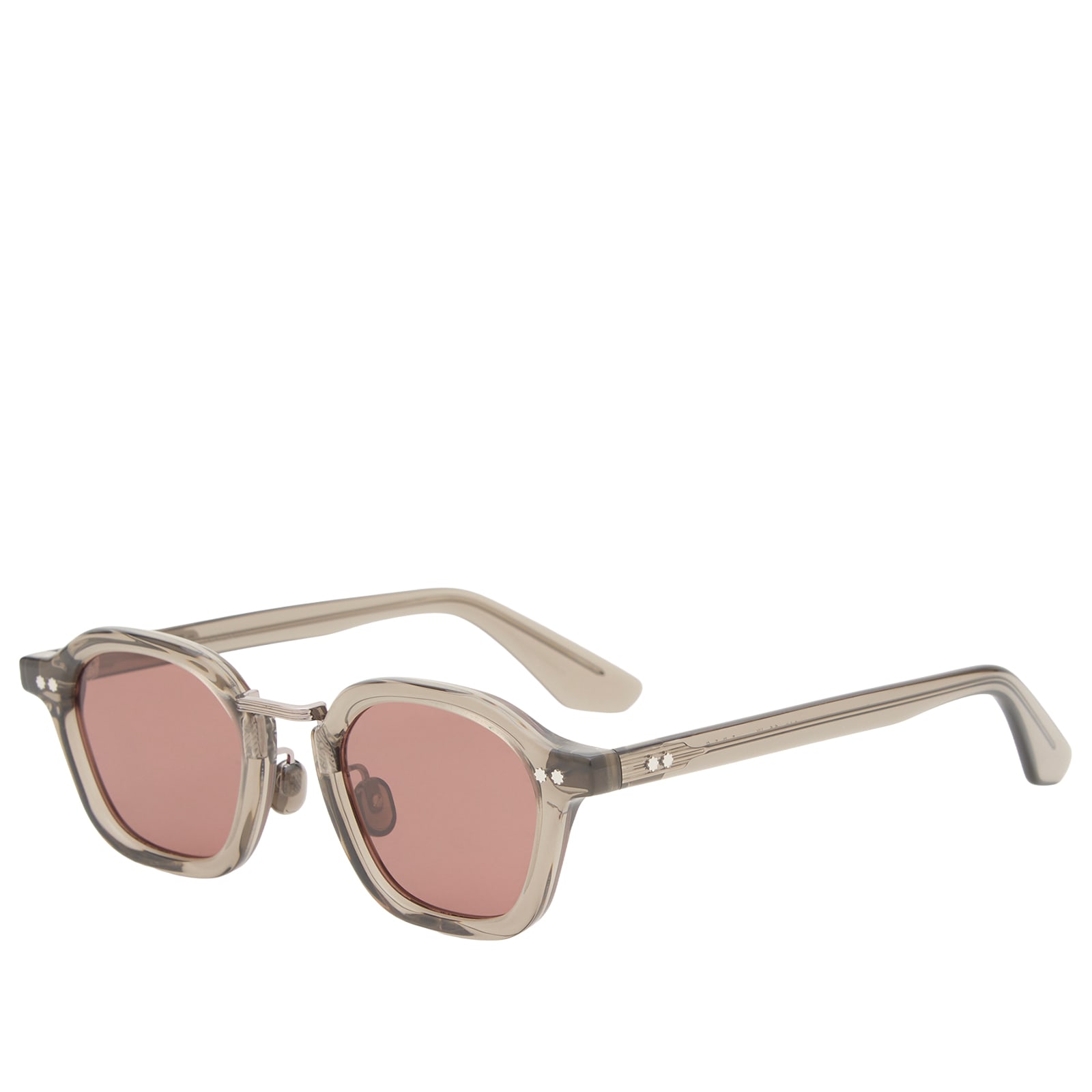 Akila Unisex Grey/Purple Iris Sunglasses