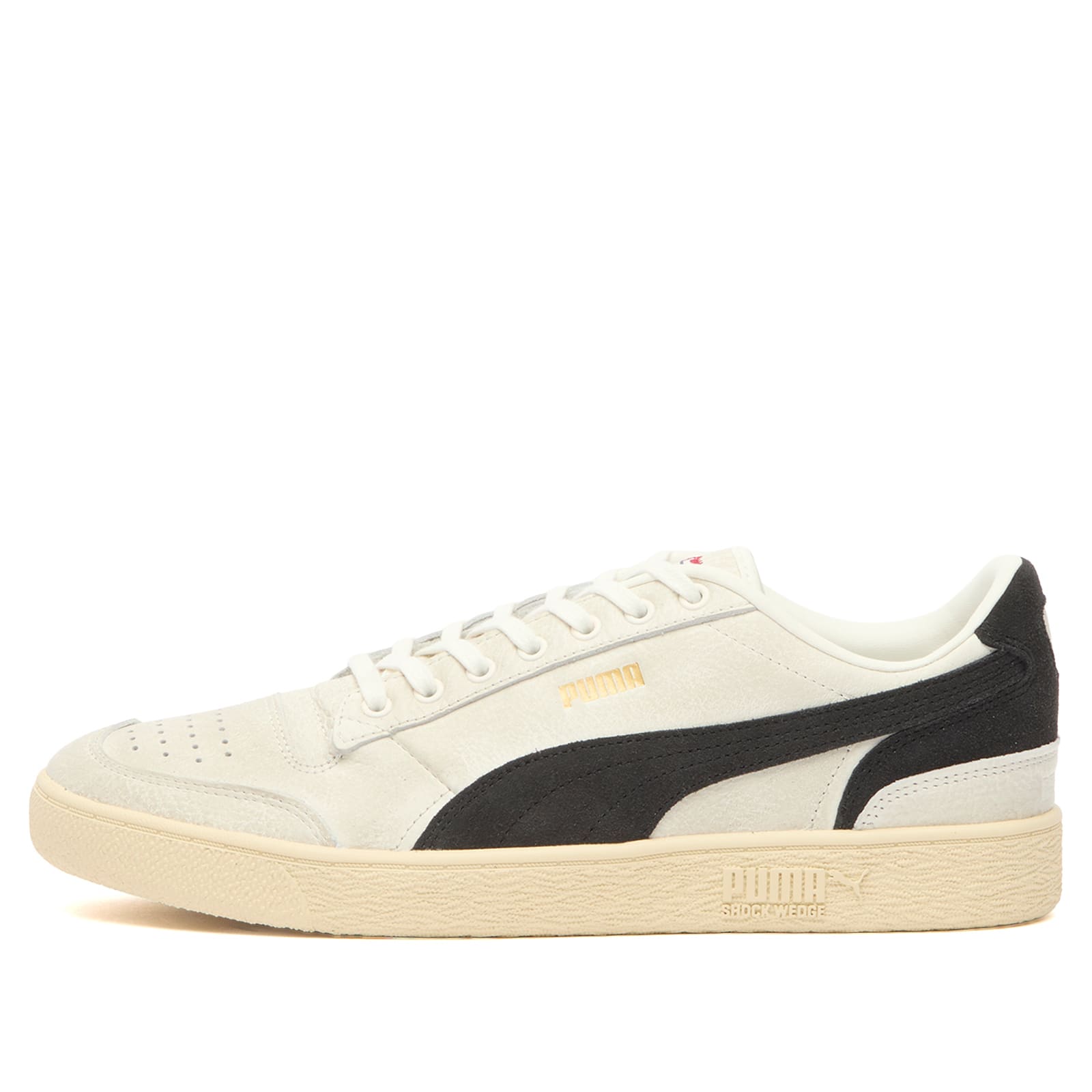 Puma x Represent Majesty Sneaker Warm White/Puma Black - 31305901