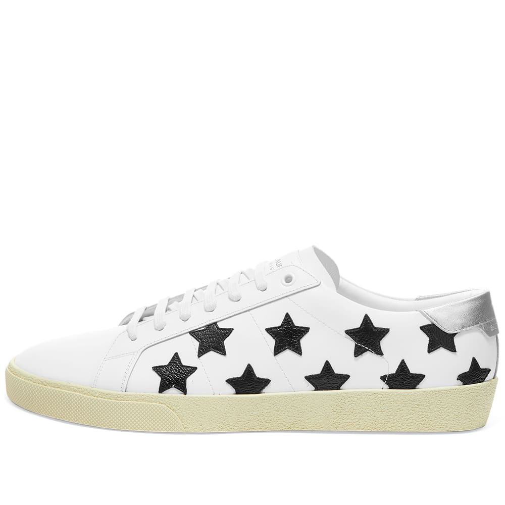 saint laurent white shoes