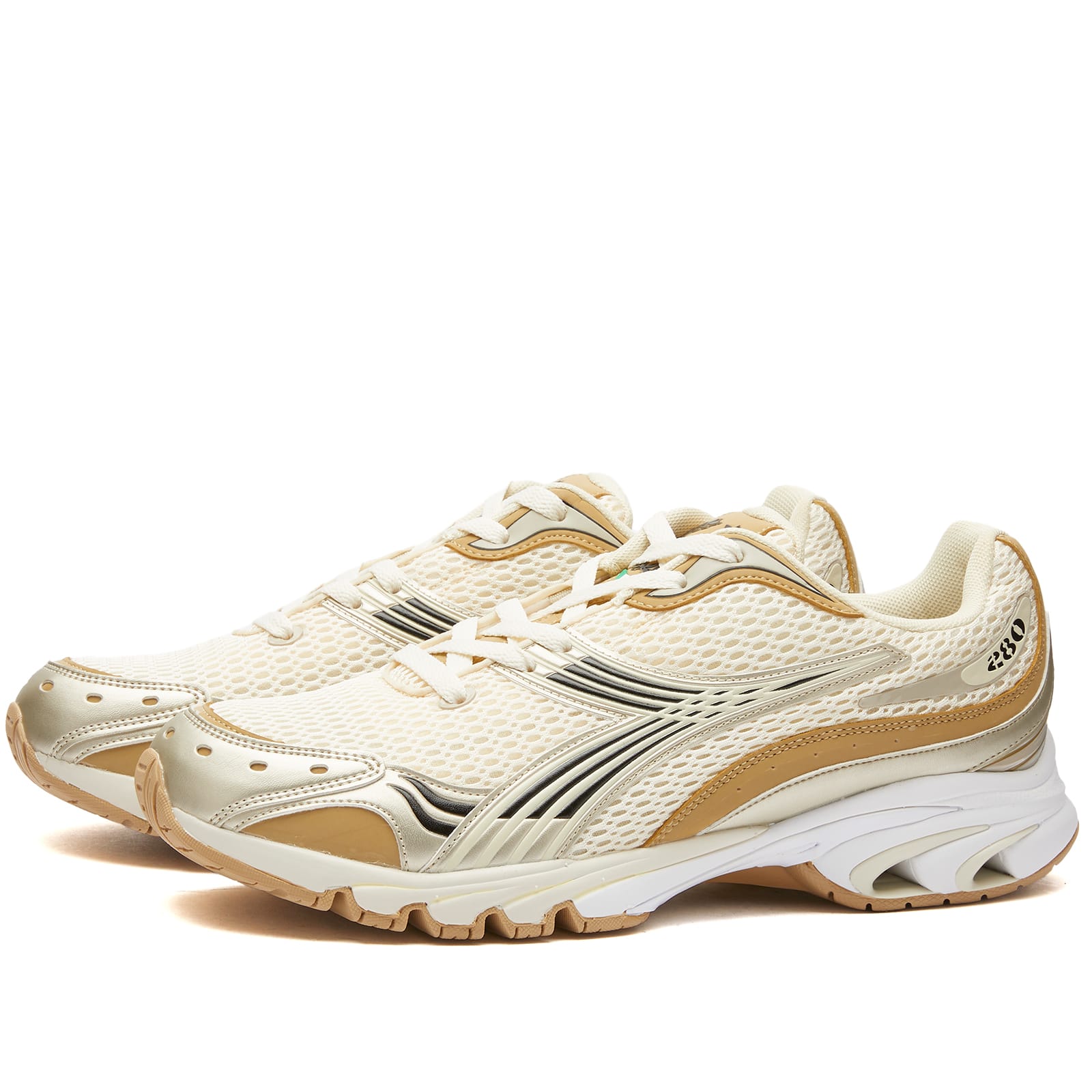 Diadora Men's Mythos Propulsion 280 M2 Radiant Yellow /Antique White - 501-179259-C0124