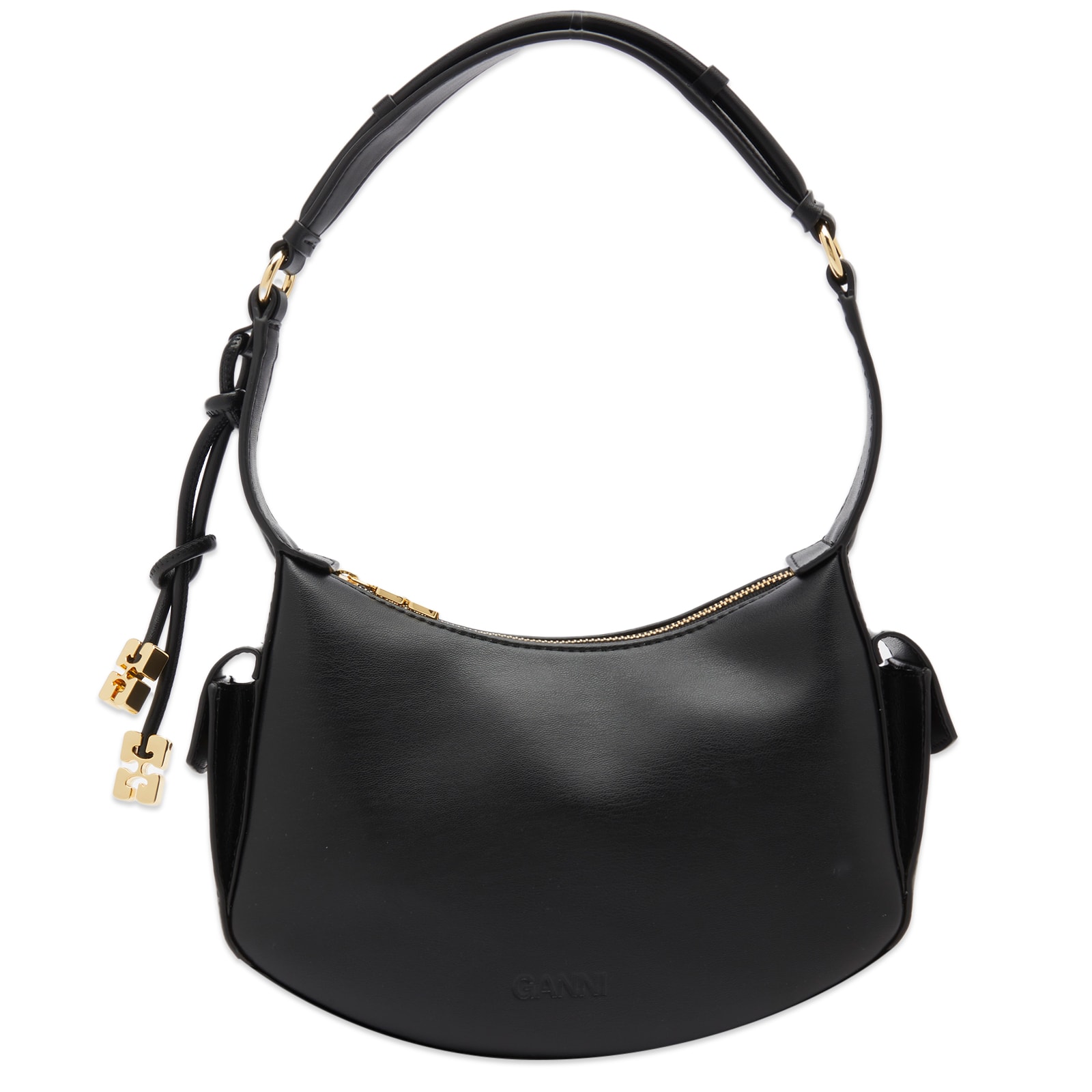 Ganni Shoulder Bag Black | END. (GB)