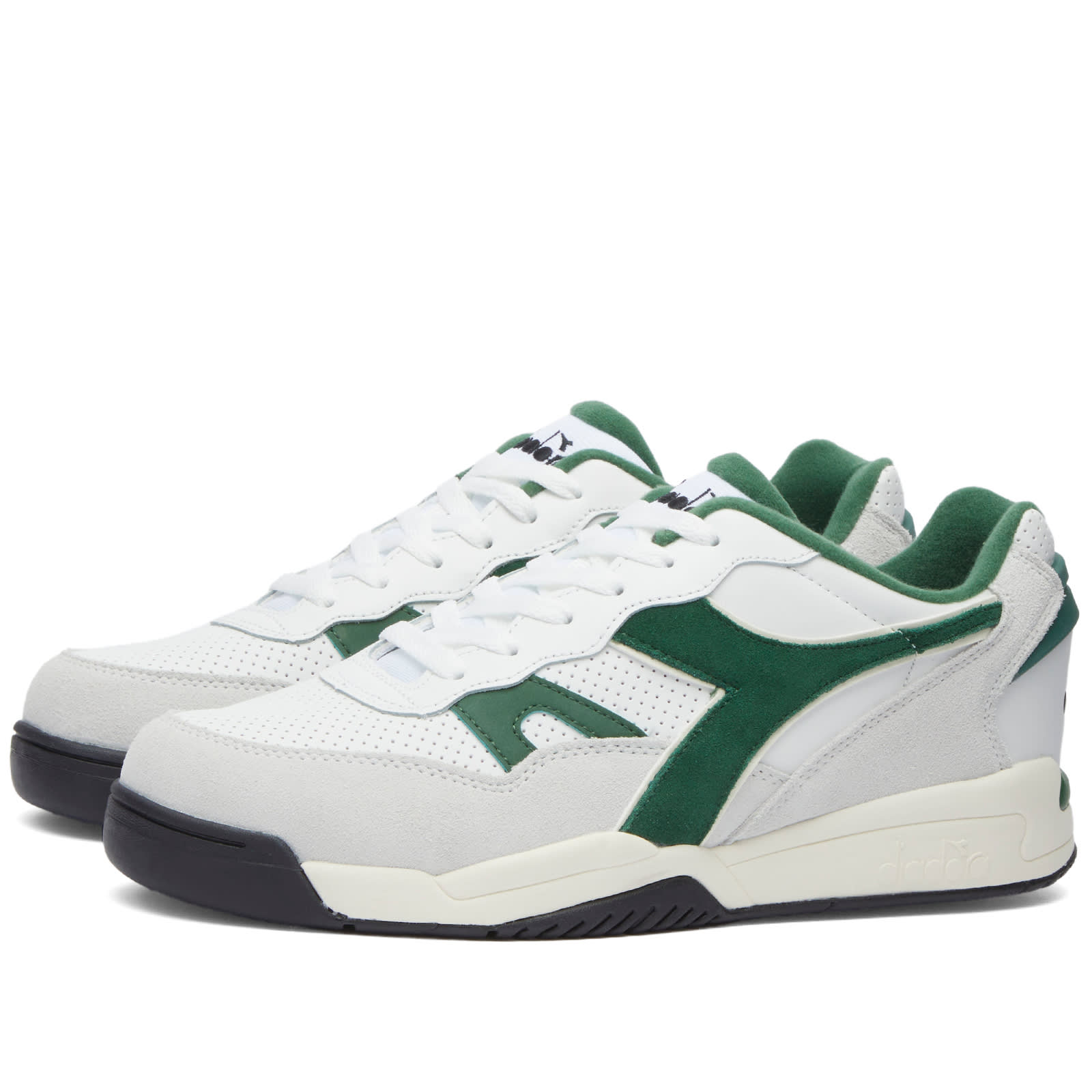 Diadora Winner SL 9289406031 | Scarpe Sportive Unisex Ispirazione Tennis | Pelle E Camoscio - 41 EU