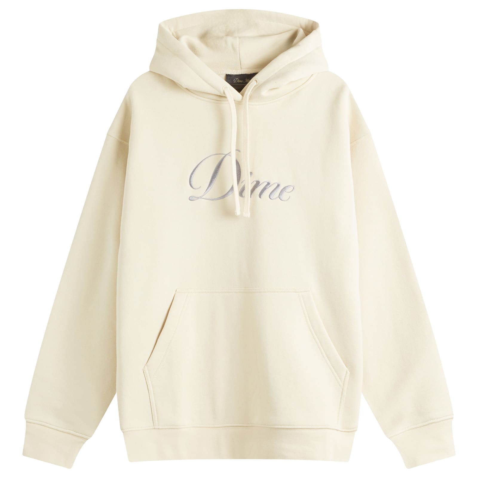 Dime Men’s Cursive Logo Hoodie Fog
