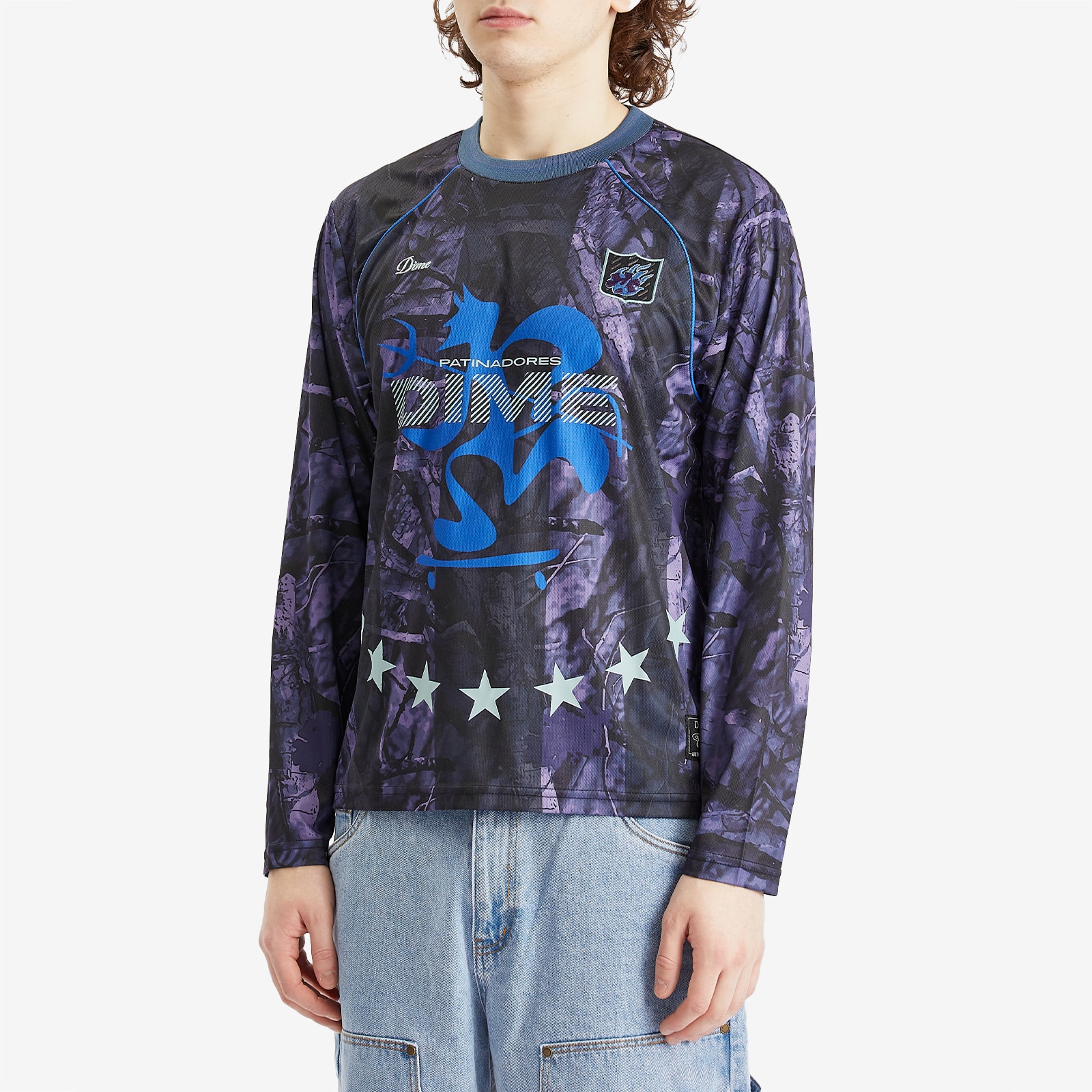 Dime Men's Patinadores Jersey Violet | DIMESP256VIO | FOOTY.COM