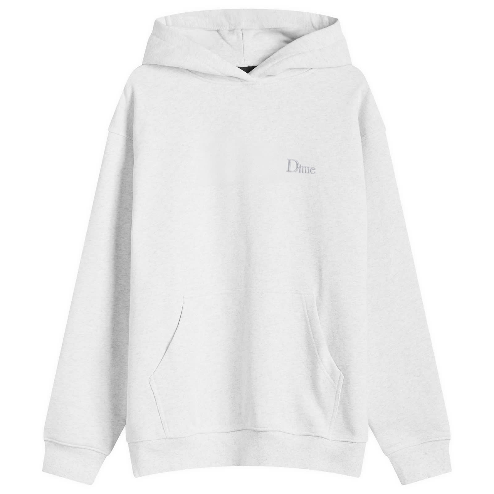 Dime Men’s Classic Small Logo Hoodie Ash
