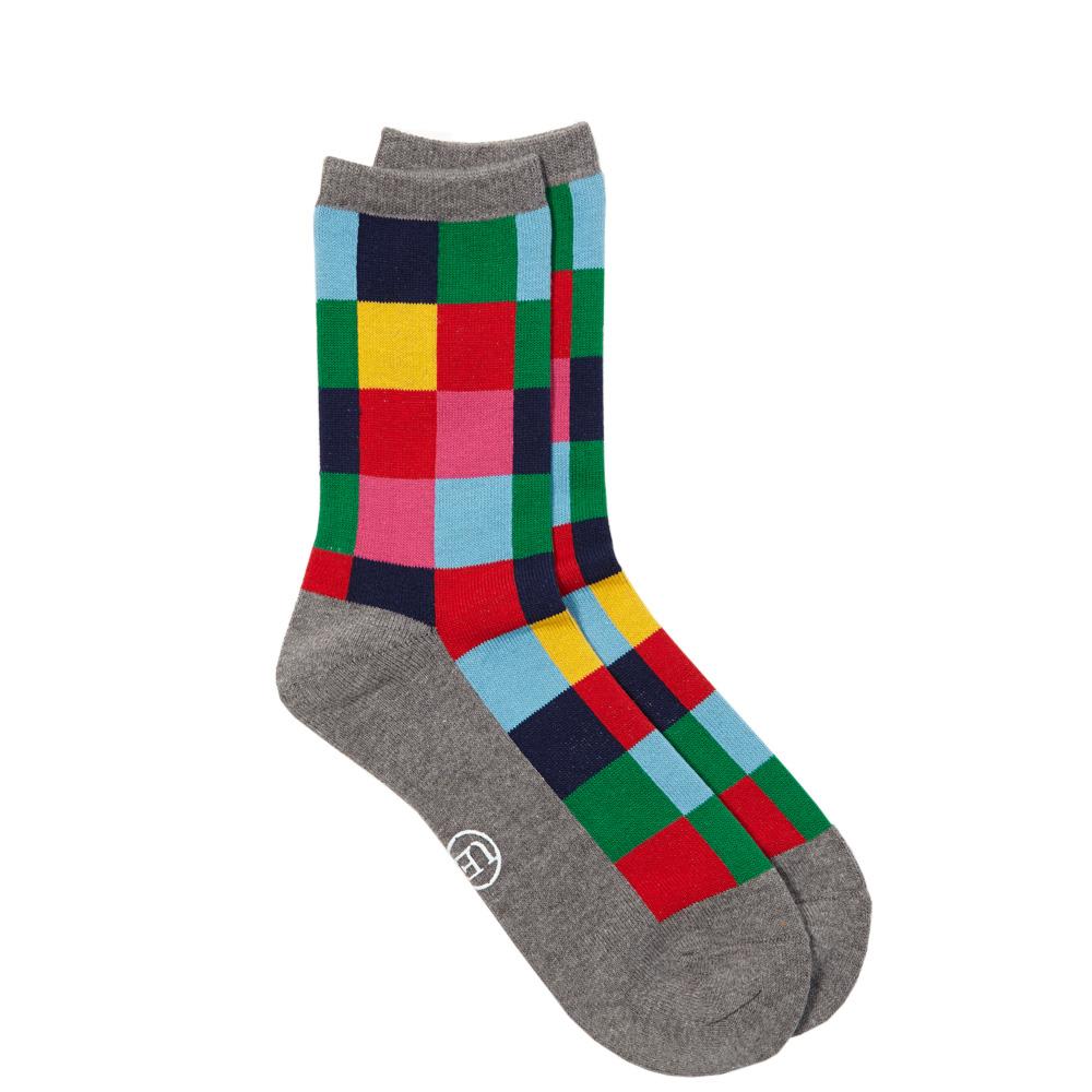 Uniform Experiment Colour Chart Socks Grey | END. (UK)