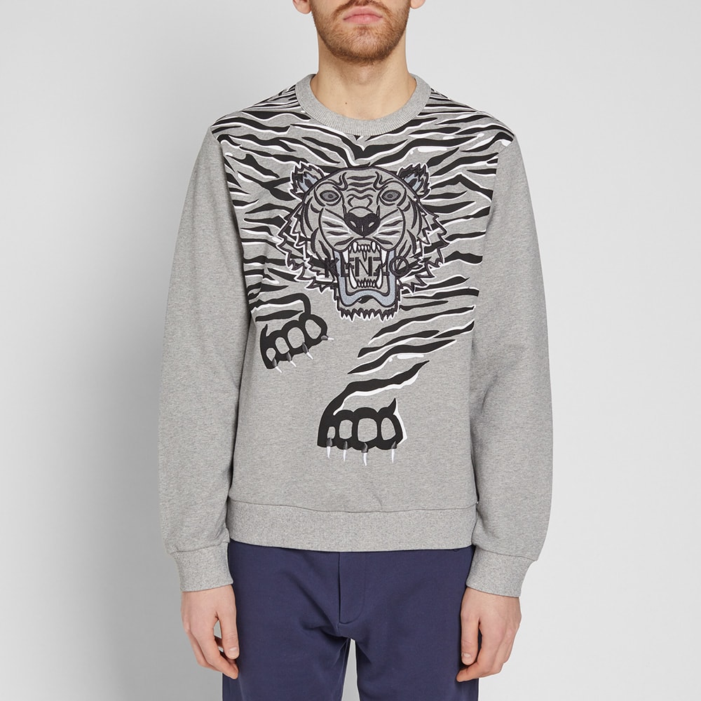 Kenzo claw tiger sweatshirt Clearance