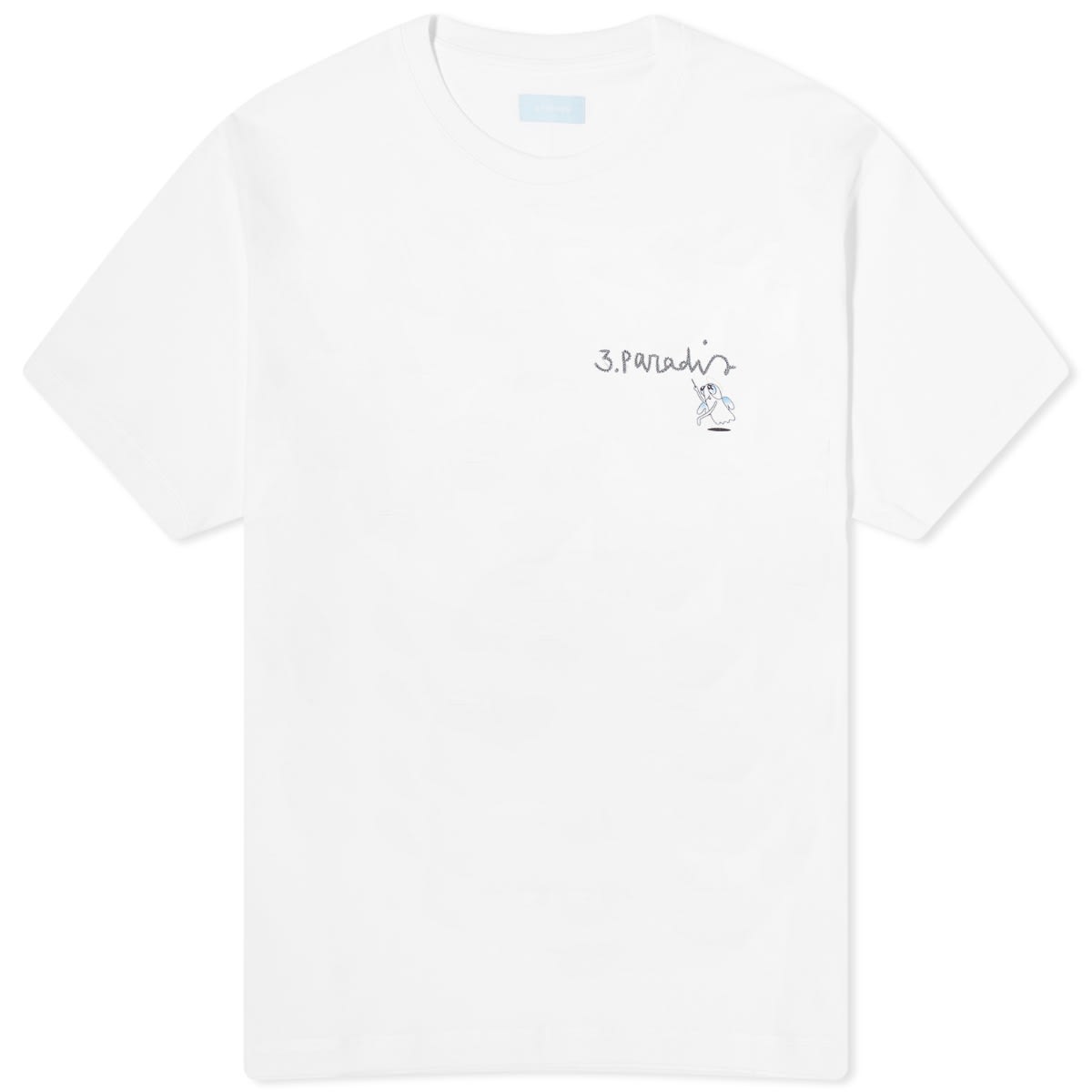 Tシャツ・カットソー PARADIS3 3.PARADIS X EDGAR PLANS T-SHIRT (SS2487_WHITE) SS24150-NoPreset-Styleshoot-1.